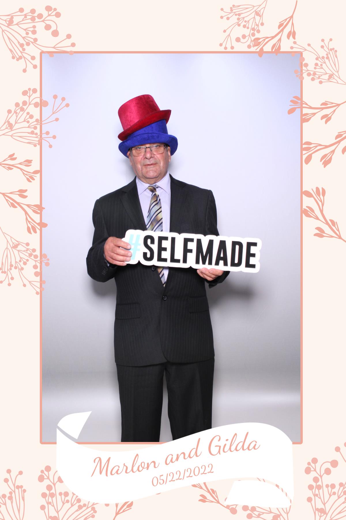 Gilda & Marlon | View more photos from the event at gallery.myselfiemirror.ca/u/romanmyselfiemirrorca/Gilda-Marlon