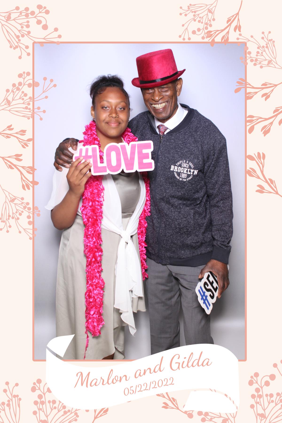 Gilda & Marlon | View more photos from the event at gallery.myselfiemirror.ca/u/romanmyselfiemirrorca/Gilda-Marlon