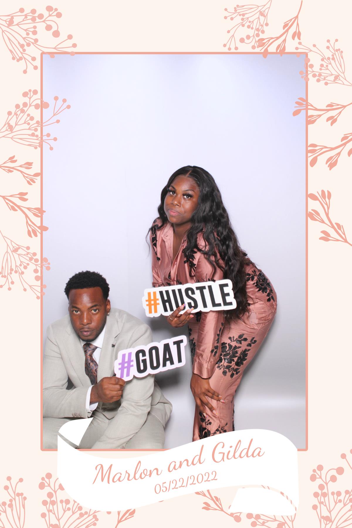 Gilda & Marlon | View more photos from the event at gallery.myselfiemirror.ca/u/romanmyselfiemirrorca/Gilda-Marlon