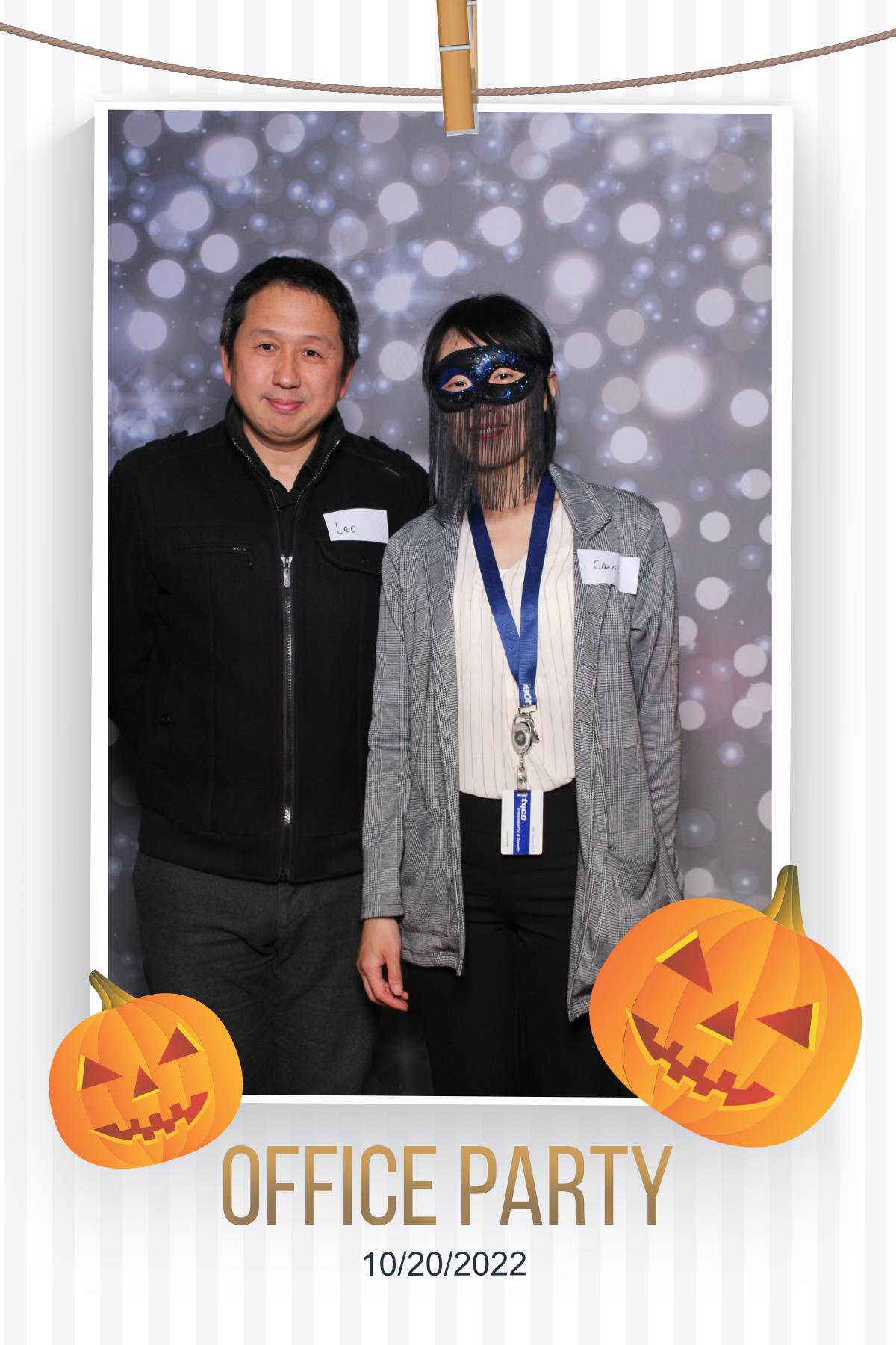 Halloween Office Party | View more photos from the event at gallery.myselfiemirror.ca/u/romanmyselfiemirrorca/Halloween-Office-Party