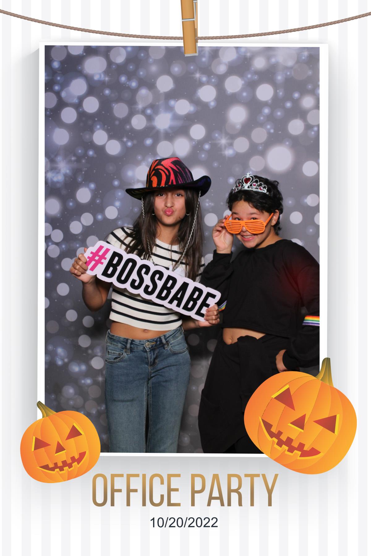 Halloween Office Party | View more photos from the event at gallery.myselfiemirror.ca/u/romanmyselfiemirrorca/Halloween-Office-Party
