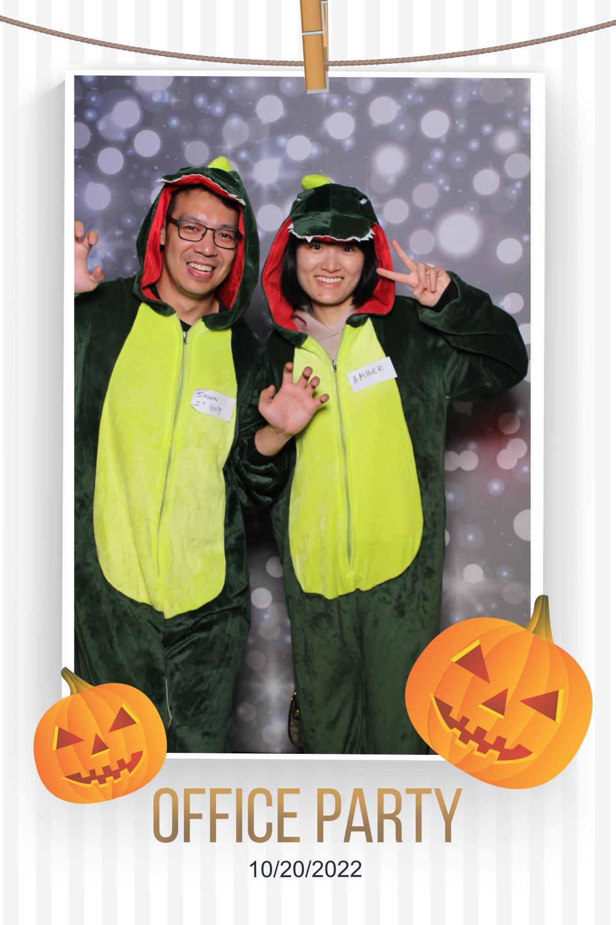 Halloween Office Party | View more photos from the event at gallery.myselfiemirror.ca/u/romanmyselfiemirrorca/Halloween-Office-Party
