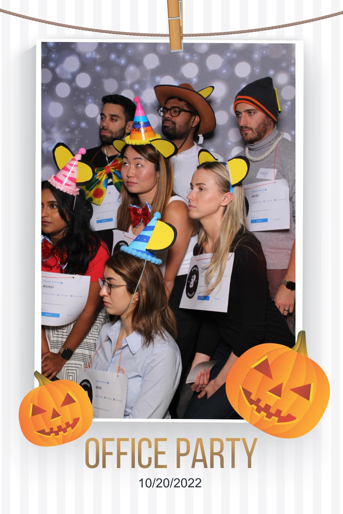 Halloween Office Party | View more photos from the event at gallery.myselfiemirror.ca/u/romanmyselfiemirrorca/Halloween-Office-Party