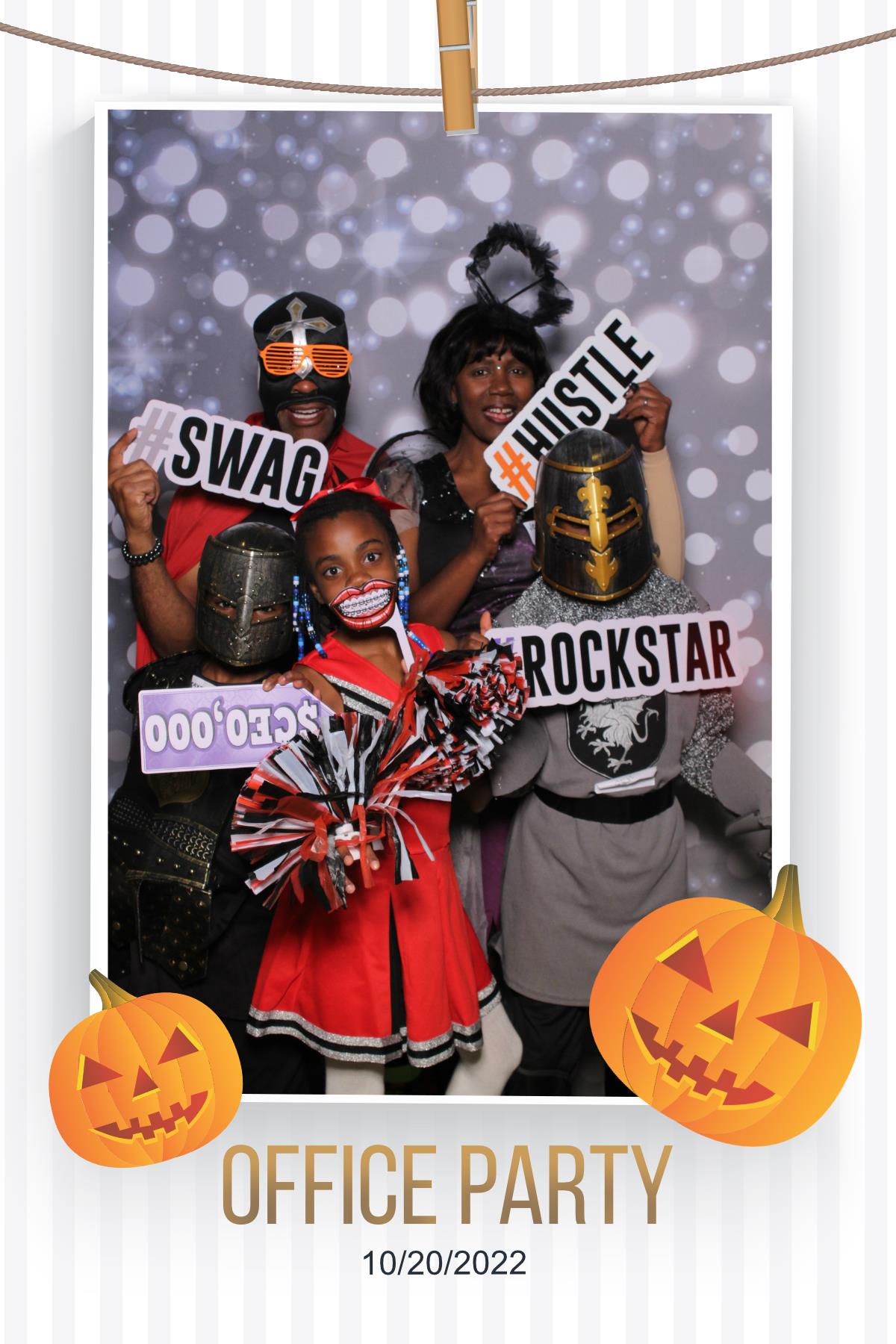 Halloween Office Party | View more photos from the event at gallery.myselfiemirror.ca/u/romanmyselfiemirrorca/Halloween-Office-Party