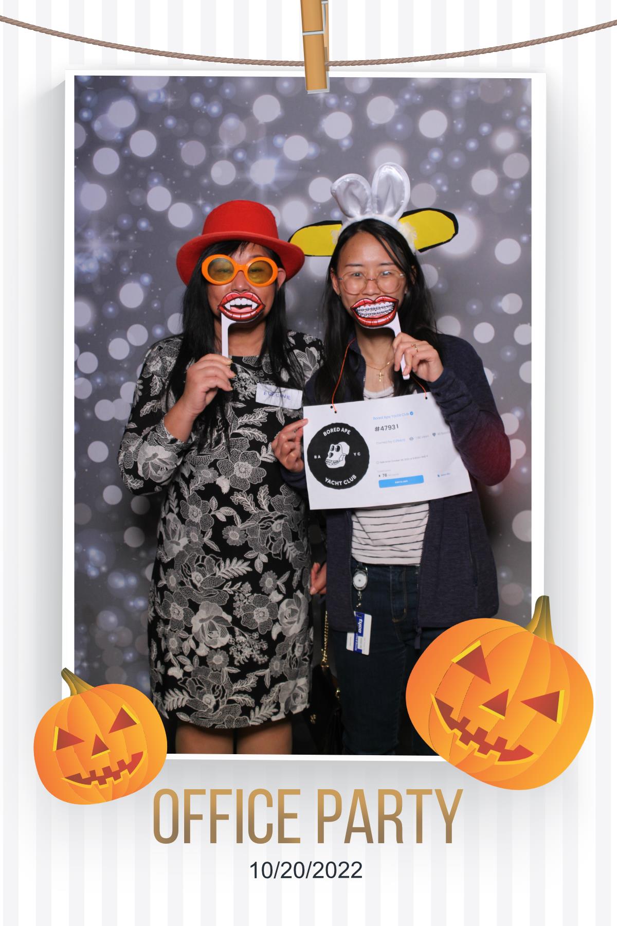 Halloween Office Party | View more photos from the event at gallery.myselfiemirror.ca/u/romanmyselfiemirrorca/Halloween-Office-Party