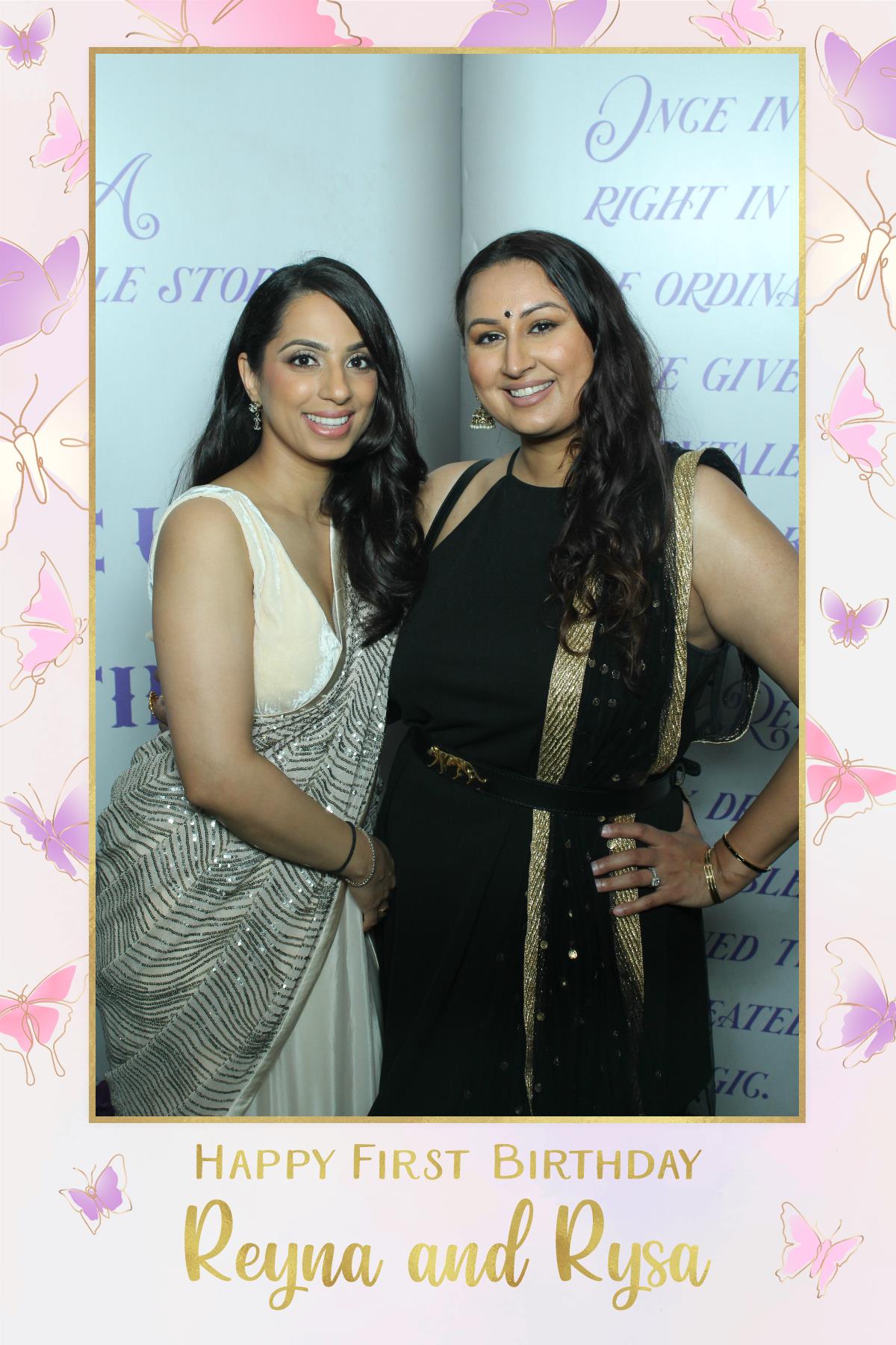 Happy B-Day Reyna & Rysa!  | View more photos from the event at gallery.myselfiemirror.ca/u/romanmyselfiemirrorca/Happy-B-Day-Reyna-Rysa