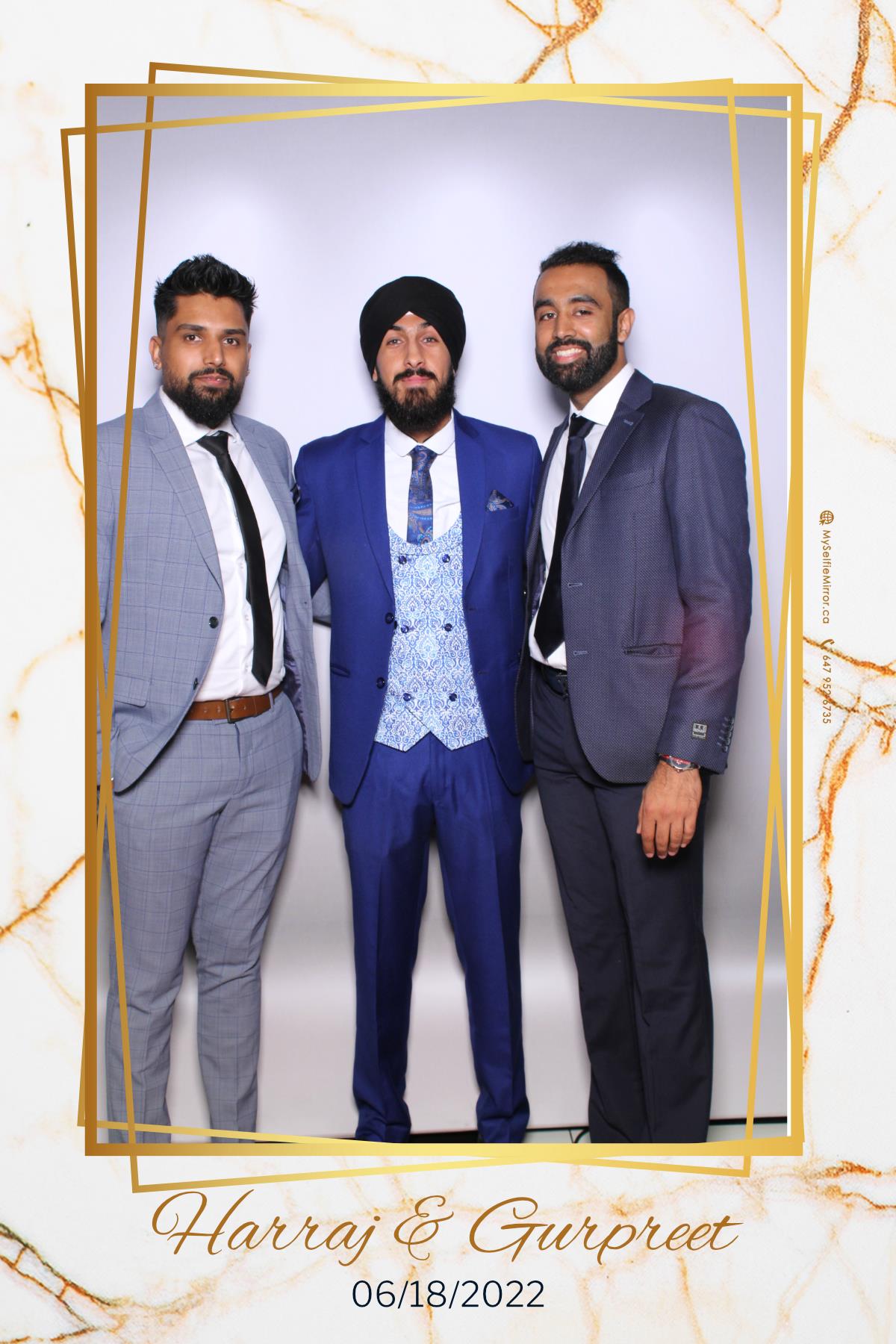 Harraj & Gurpreet | View more photos from the event at gallery.myselfiemirror.ca/u/romanmyselfiemirrorca/Harraj-Gurpreet