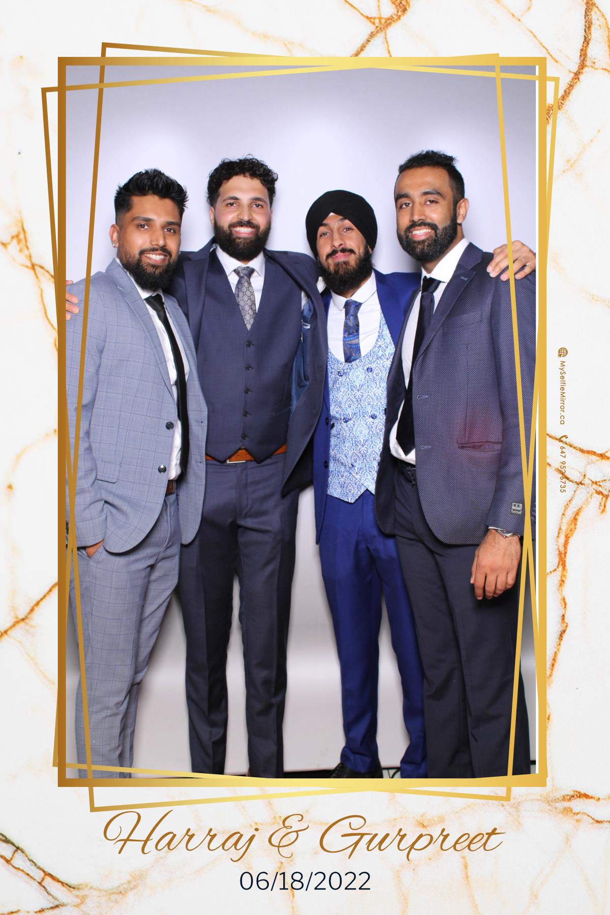 Harraj & Gurpreet | View more photos from the event at gallery.myselfiemirror.ca/u/romanmyselfiemirrorca/Harraj-Gurpreet