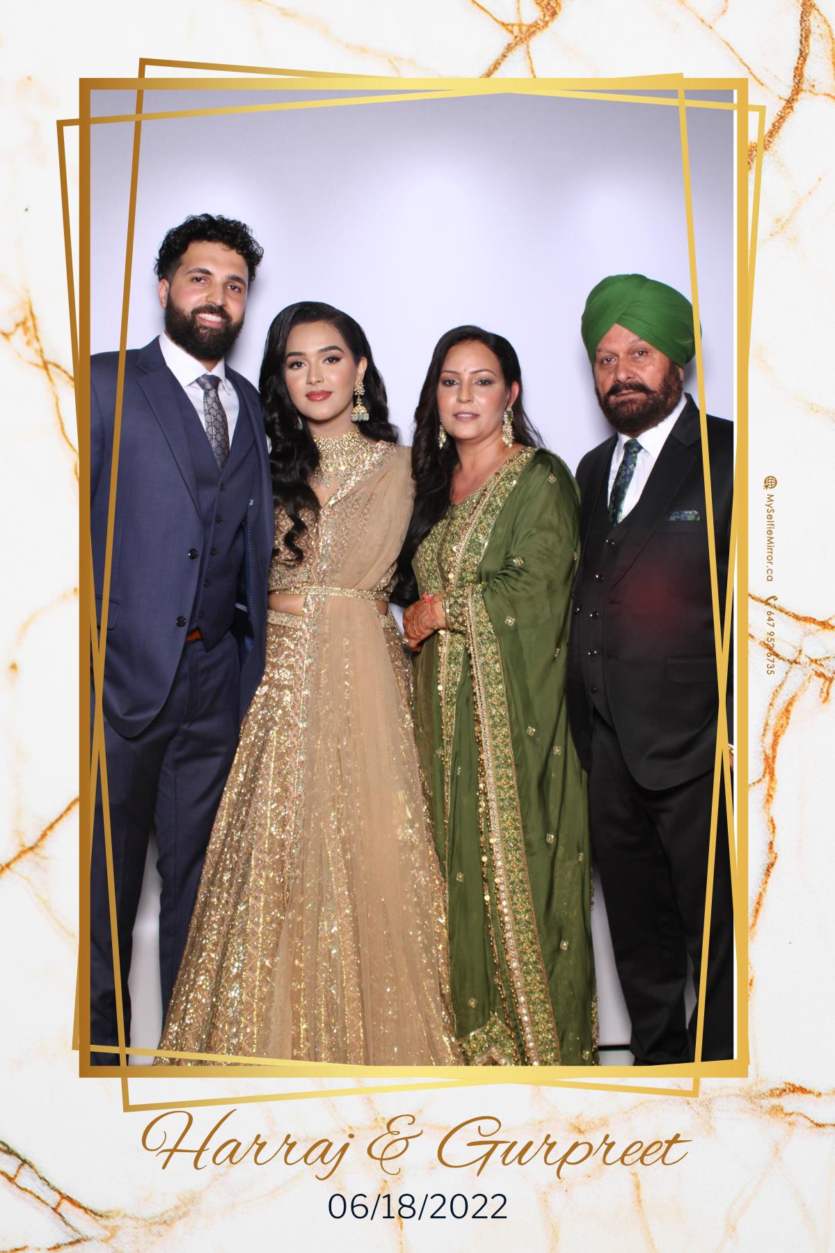 Harraj & Gurpreet | View more photos from the event at gallery.myselfiemirror.ca/u/romanmyselfiemirrorca/Harraj-Gurpreet