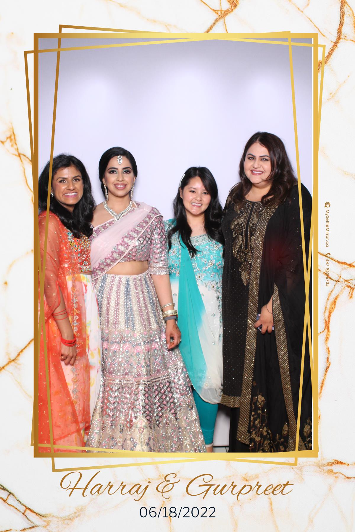 Harraj & Gurpreet | View more photos from the event at gallery.myselfiemirror.ca/u/romanmyselfiemirrorca/Harraj-Gurpreet