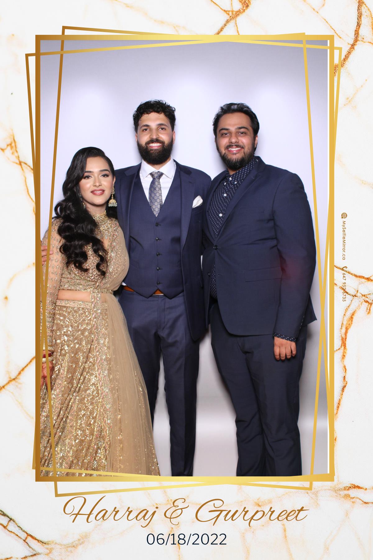 Harraj & Gurpreet | View more photos from the event at gallery.myselfiemirror.ca/u/romanmyselfiemirrorca/Harraj-Gurpreet