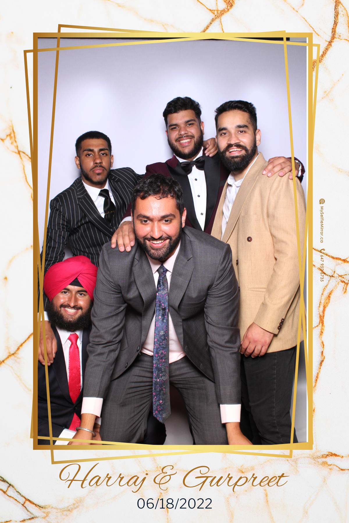 Harraj & Gurpreet | View more photos from the event at gallery.myselfiemirror.ca/u/romanmyselfiemirrorca/Harraj-Gurpreet