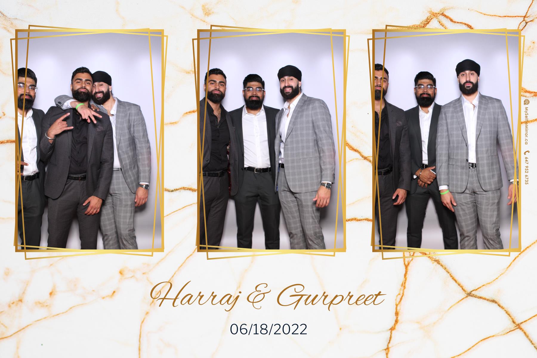 Harraj & Gurpreet | View more photos from the event at gallery.myselfiemirror.ca/u/romanmyselfiemirrorca/Harraj-Gurpreet