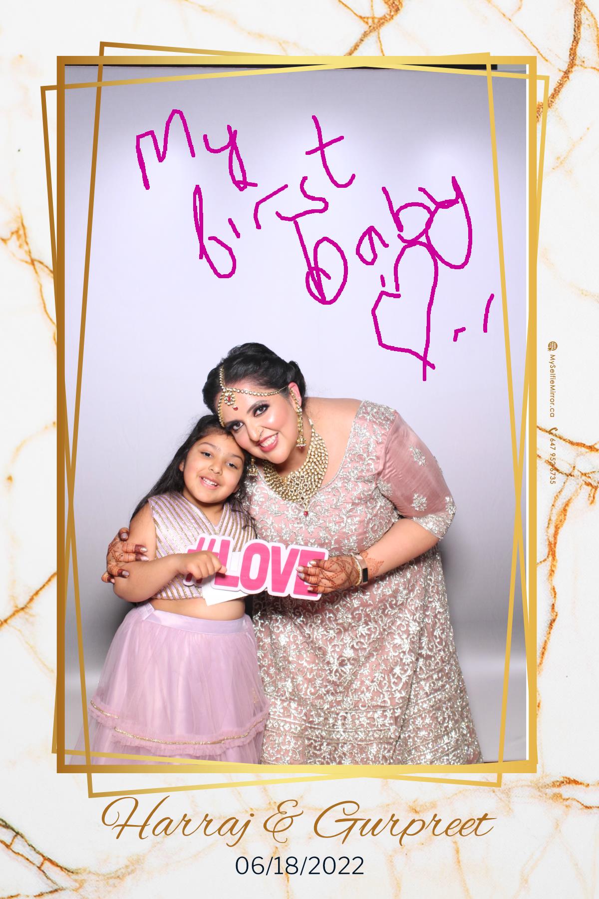 Harraj & Gurpreet | View more photos from the event at gallery.myselfiemirror.ca/u/romanmyselfiemirrorca/Harraj-Gurpreet