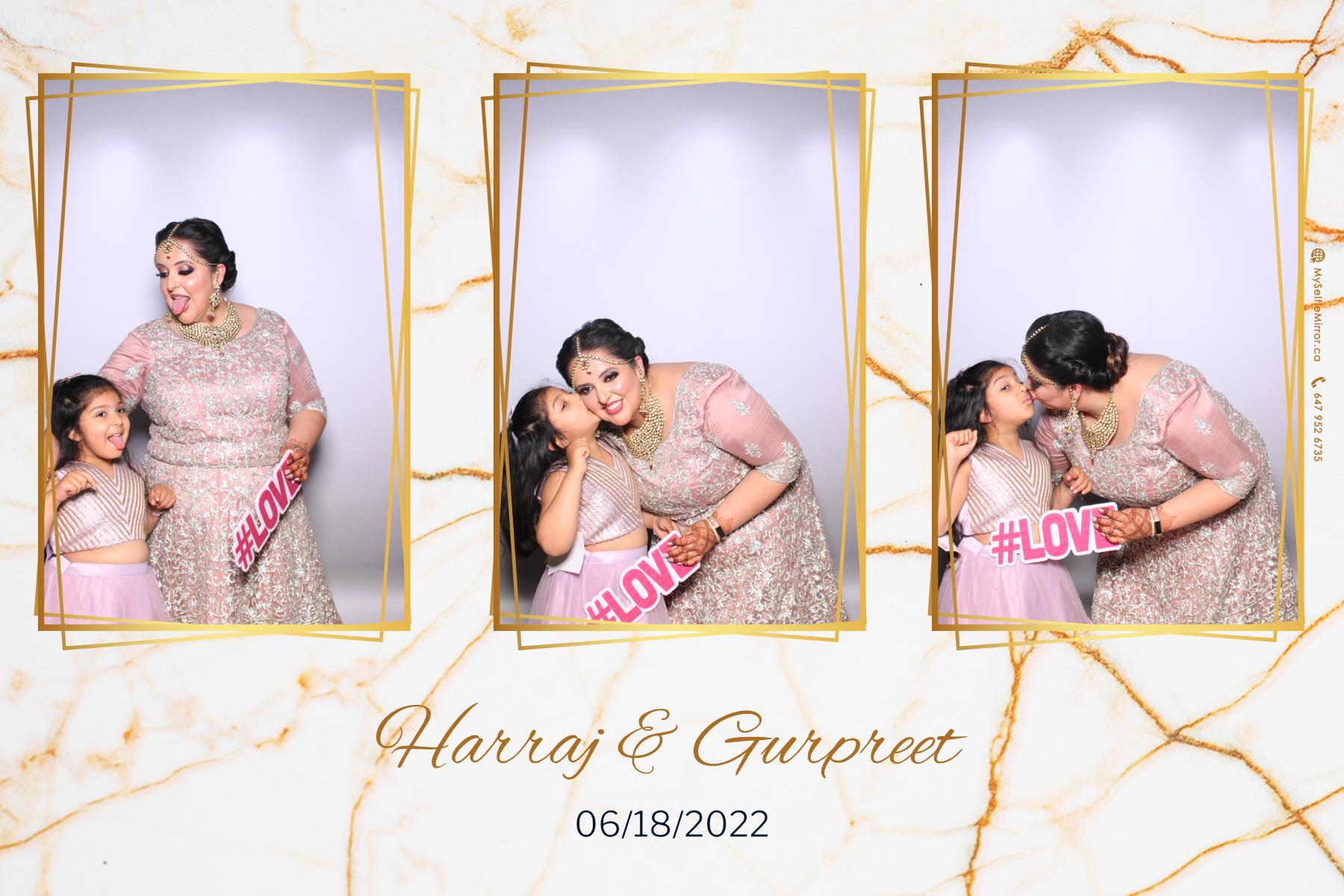 Harraj & Gurpreet | View more photos from the event at gallery.myselfiemirror.ca/u/romanmyselfiemirrorca/Harraj-Gurpreet