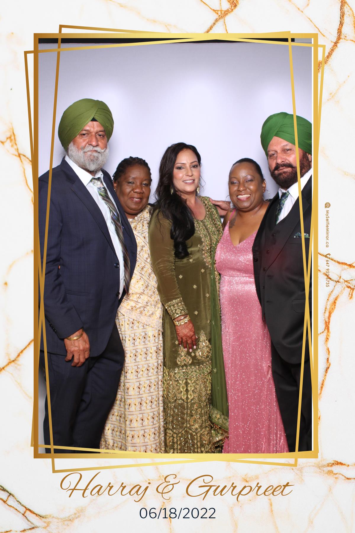 Harraj & Gurpreet | View more photos from the event at gallery.myselfiemirror.ca/u/romanmyselfiemirrorca/Harraj-Gurpreet