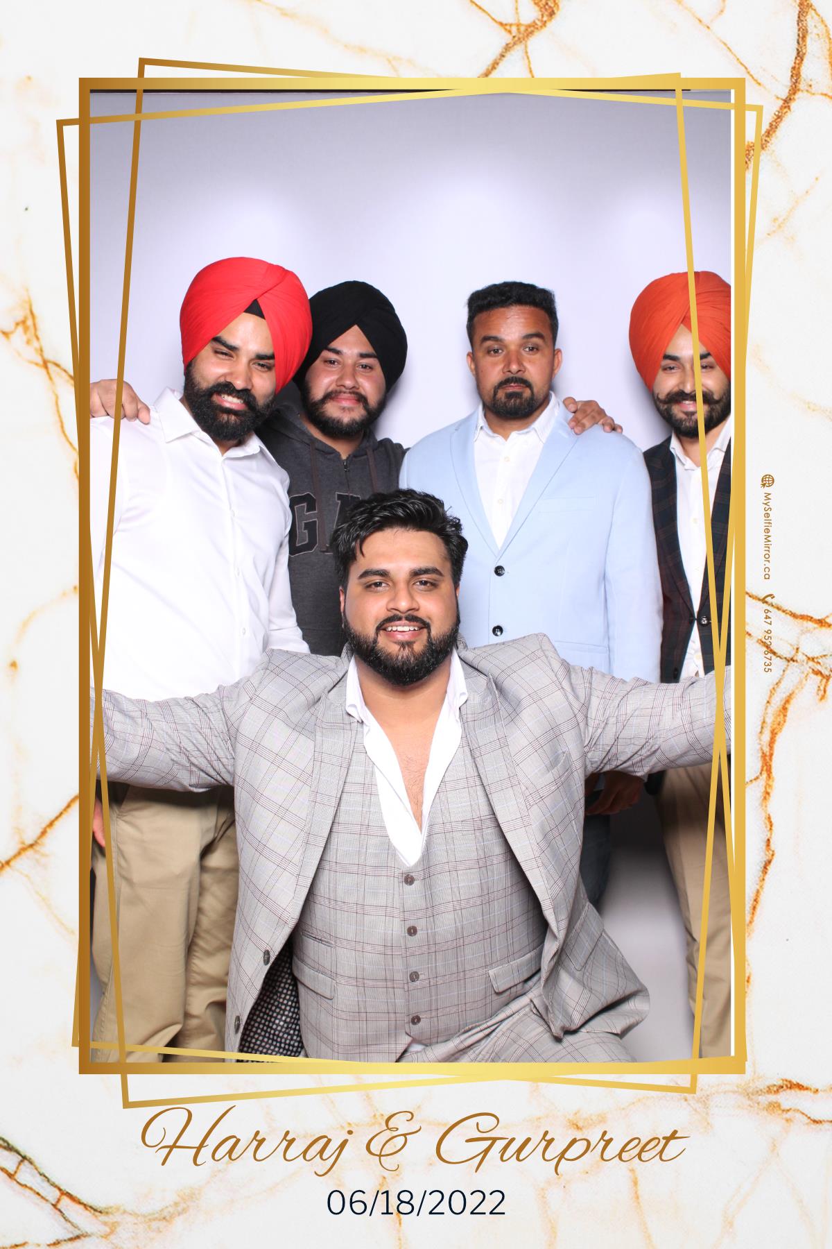 Harraj & Gurpreet | View more photos from the event at gallery.myselfiemirror.ca/u/romanmyselfiemirrorca/Harraj-Gurpreet