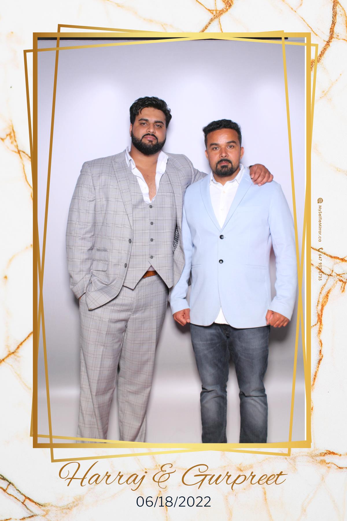 Harraj & Gurpreet | View more photos from the event at gallery.myselfiemirror.ca/u/romanmyselfiemirrorca/Harraj-Gurpreet