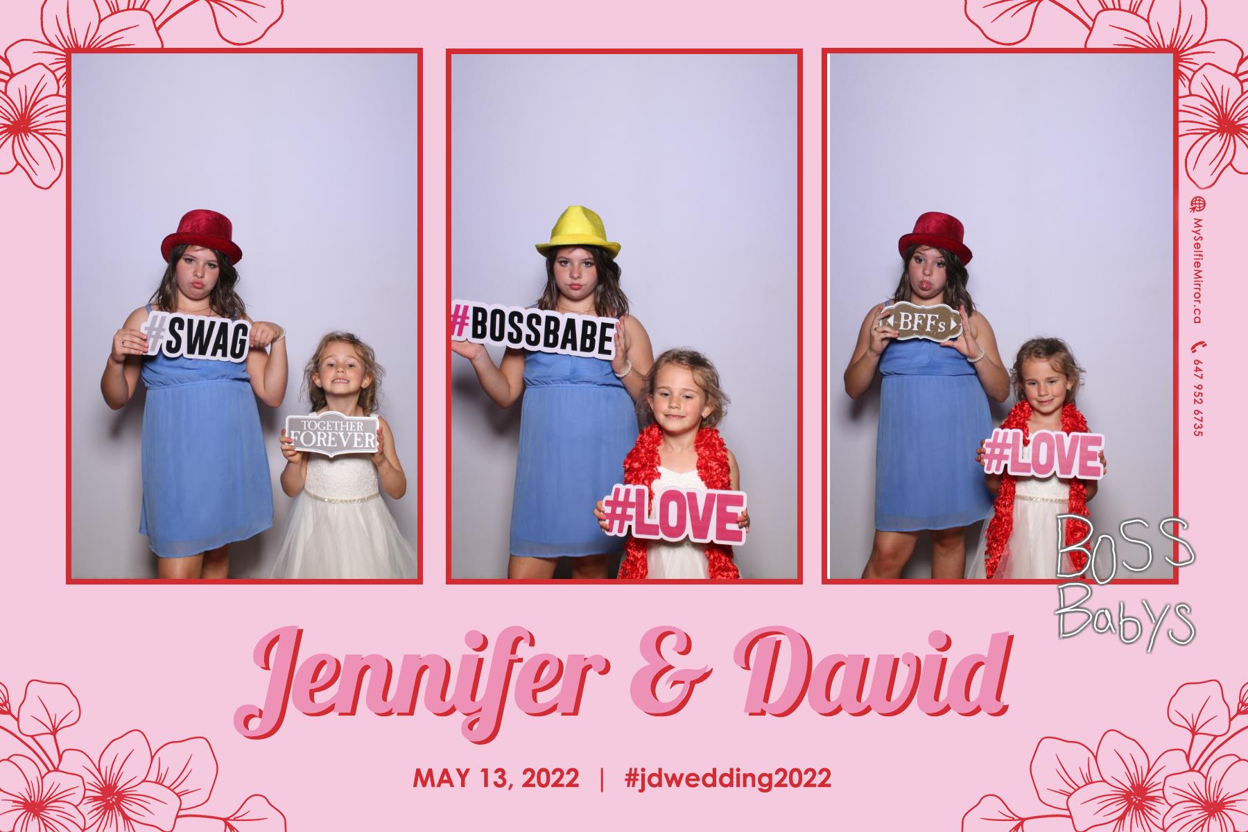 Jenn & David | View more photos from the event at gallery.myselfiemirror.ca/u/romanmyselfiemirrorca/Jenn-David