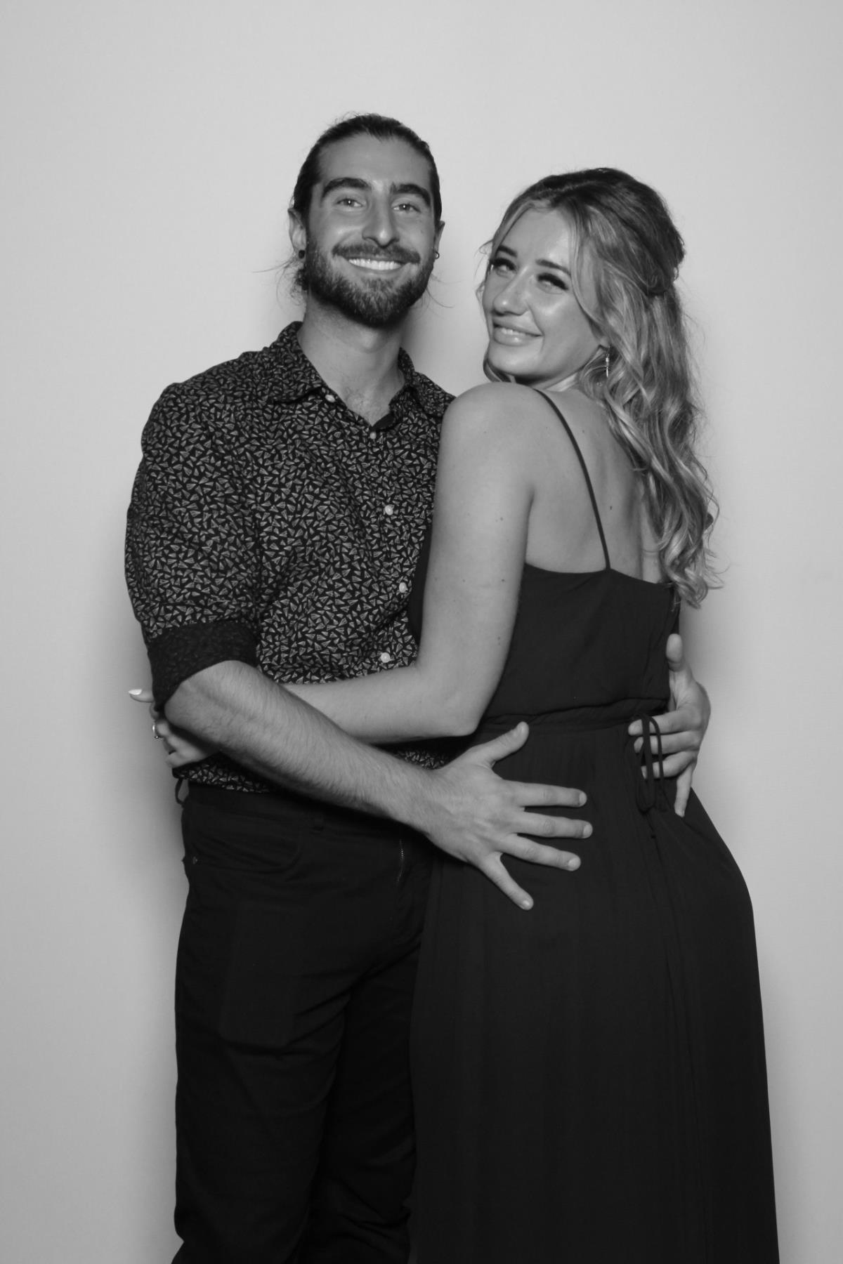 Jenn & David | View more photos from the event at gallery.myselfiemirror.ca/u/romanmyselfiemirrorca/Jenn-David