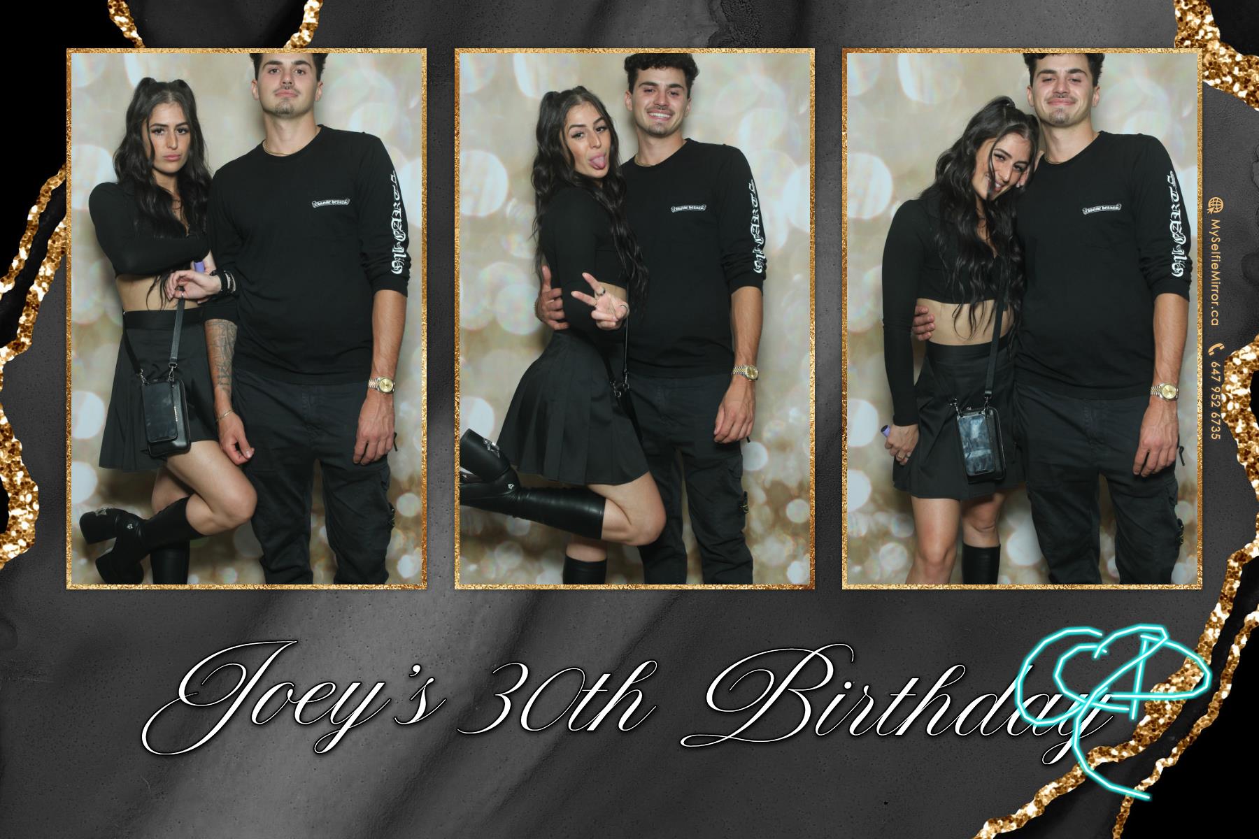 Joey's 30th Birthday | View more photos from the event at gallery.myselfiemirror.ca/u/romanmyselfiemirrorca/Joeys-30th-Birthday