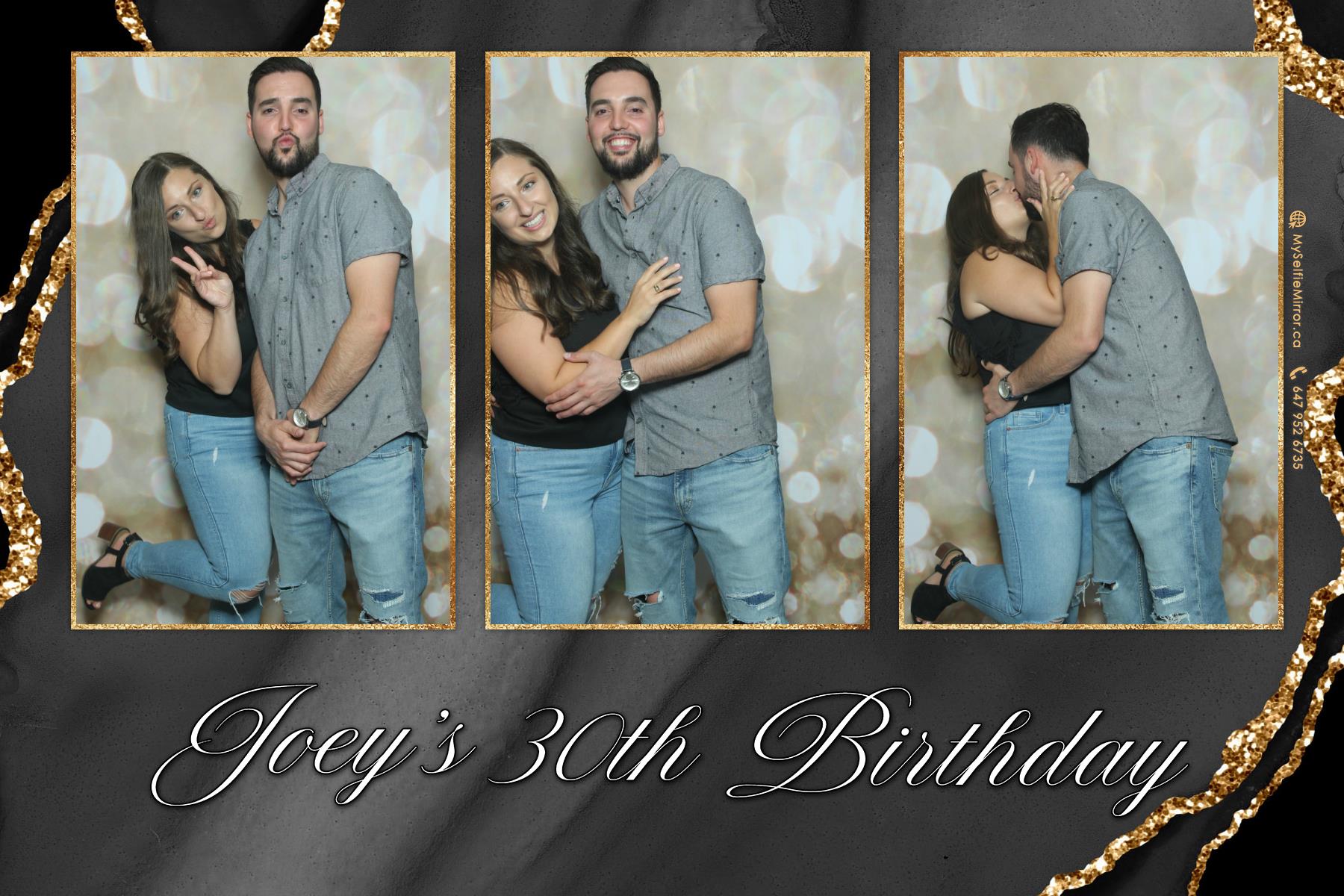 Joey's 30th Birthday | View more photos from the event at gallery.myselfiemirror.ca/u/romanmyselfiemirrorca/Joeys-30th-Birthday