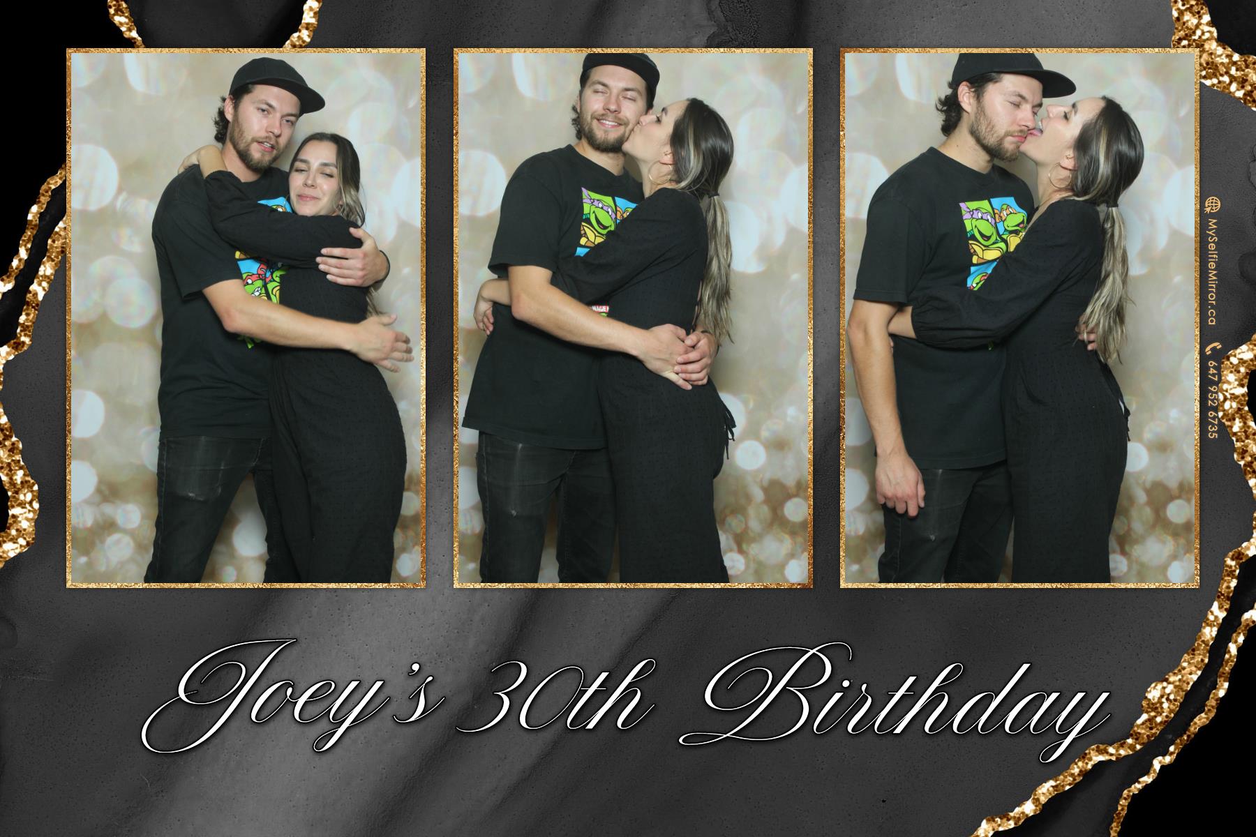 Joey's 30th Birthday | View more photos from the event at gallery.myselfiemirror.ca/u/romanmyselfiemirrorca/Joeys-30th-Birthday