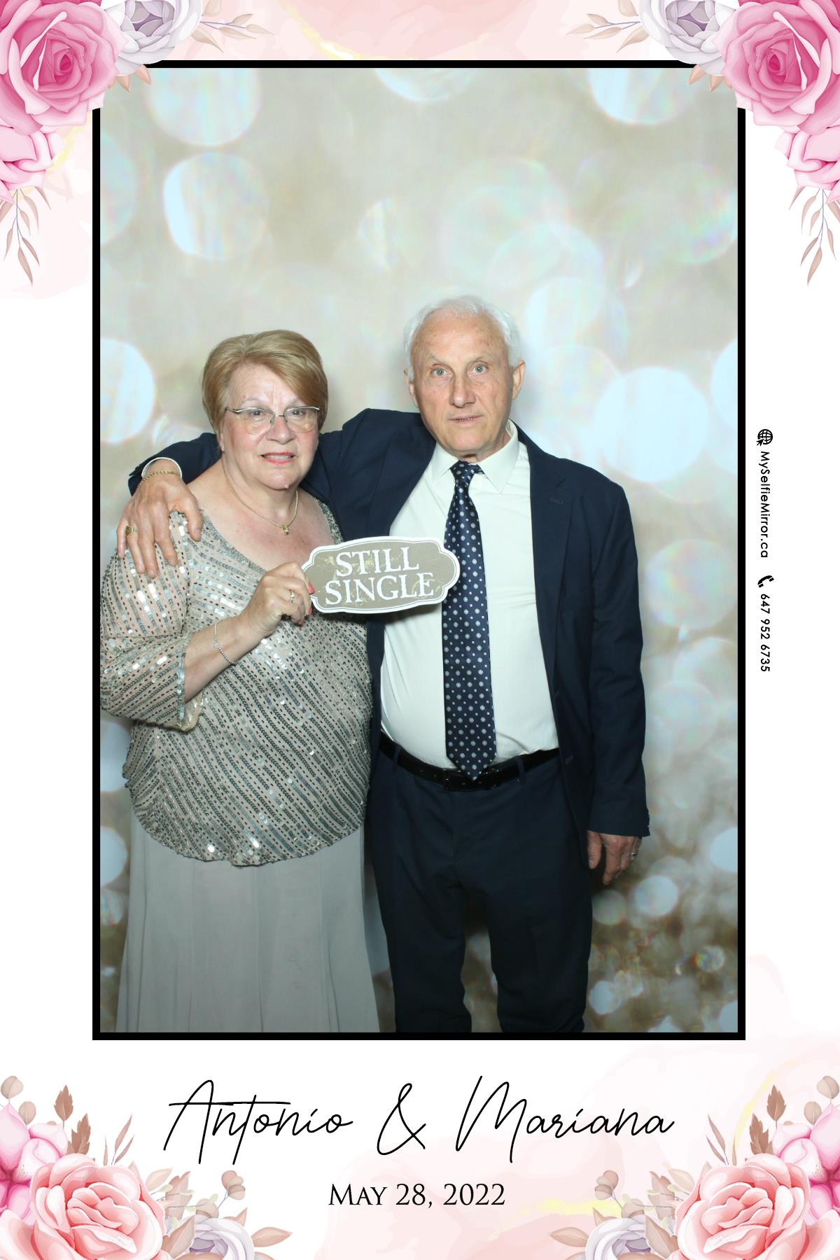 Mariana & Tony | View more photos from the event at gallery.myselfiemirror.ca/u/romanmyselfiemirrorca/Mariana-Tony