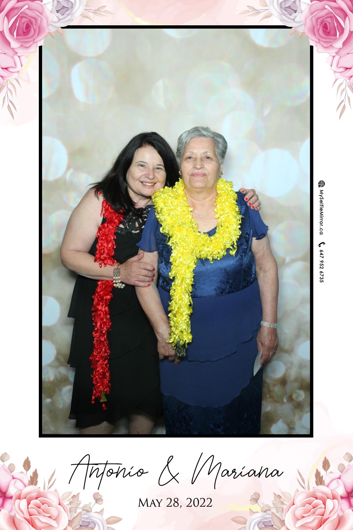 Mariana & Tony | View more photos from the event at gallery.myselfiemirror.ca/u/romanmyselfiemirrorca/Mariana-Tony