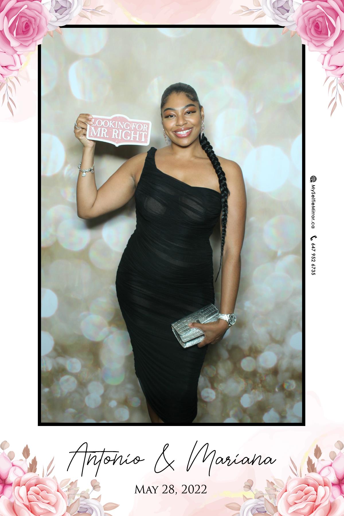 Mariana & Tony | View more photos from the event at gallery.myselfiemirror.ca/u/romanmyselfiemirrorca/Mariana-Tony