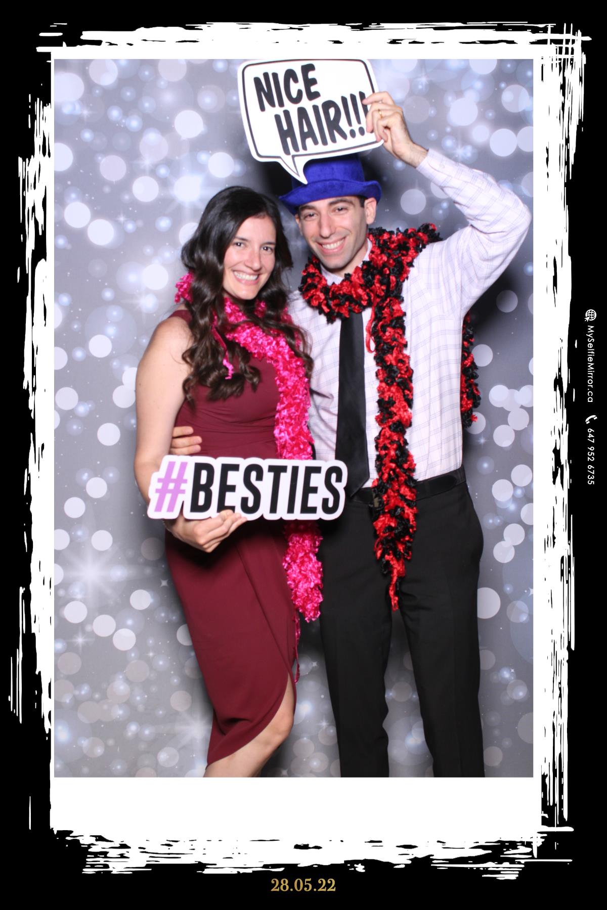 Masha & Kyle | View more photos from the event at gallery.myselfiemirror.ca/u/romanmyselfiemirrorca/Masha-Kyle