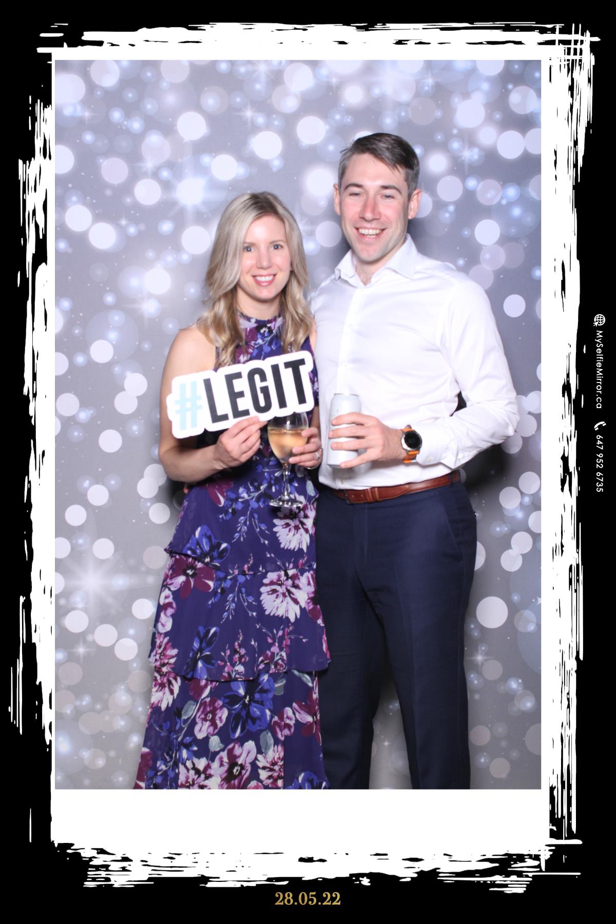 Masha & Kyle | View more photos from the event at gallery.myselfiemirror.ca/u/romanmyselfiemirrorca/Masha-Kyle