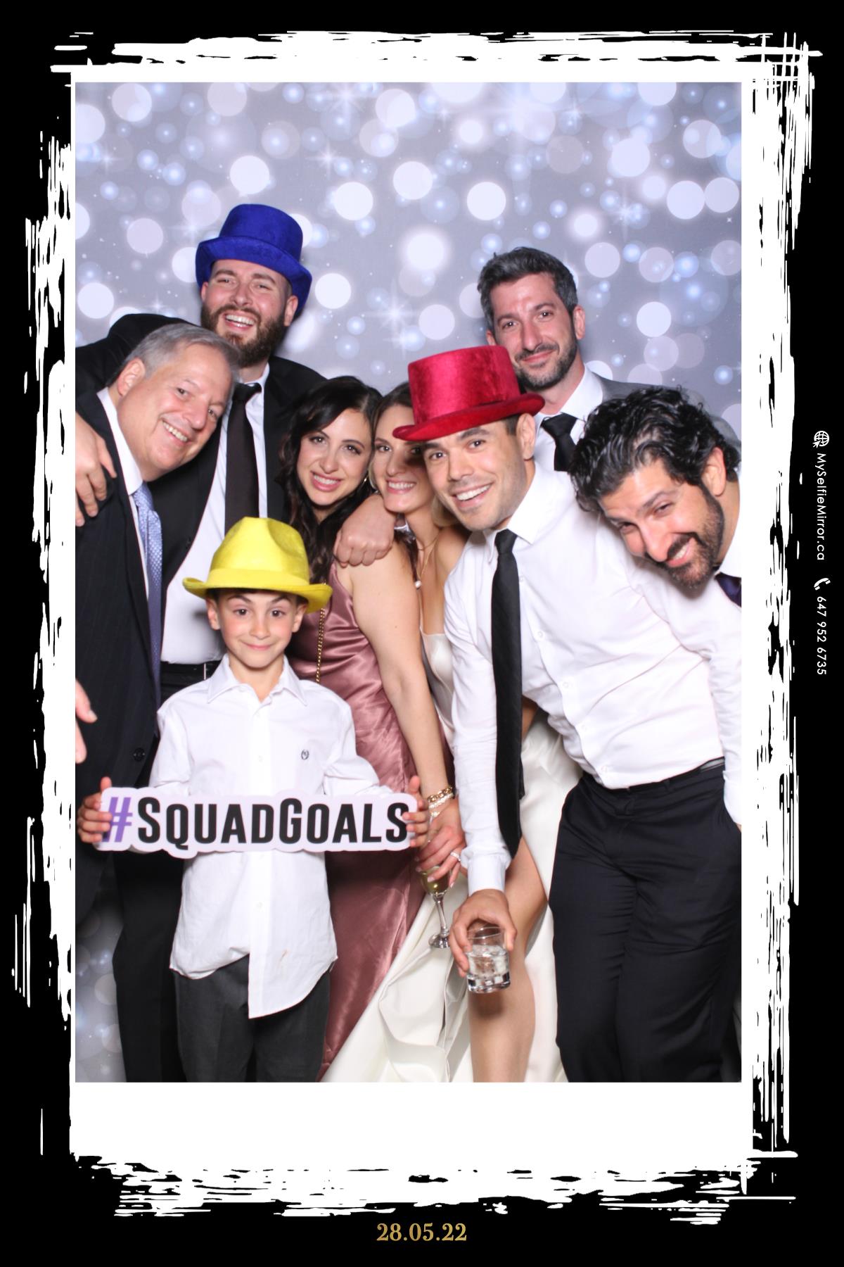 Masha & Kyle | View more photos from the event at gallery.myselfiemirror.ca/u/romanmyselfiemirrorca/Masha-Kyle