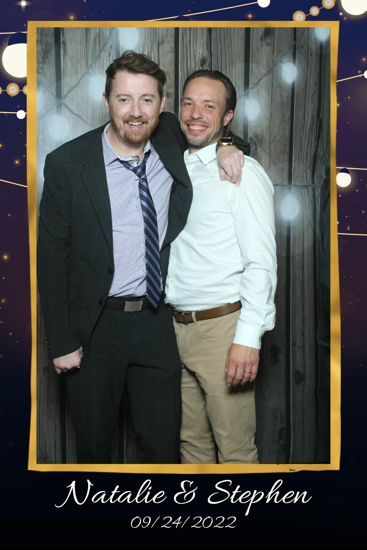 Natalie & Stephen | View more photos from the event at gallery.myselfiemirror.ca/u/romanmyselfiemirrorca/Natalie-Stephen