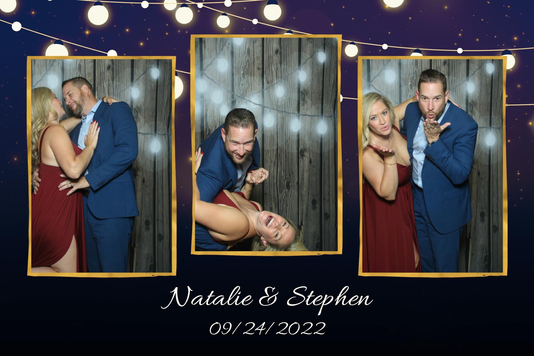 Natalie & Stephen | View more photos from the event at gallery.myselfiemirror.ca/u/romanmyselfiemirrorca/Natalie-Stephen