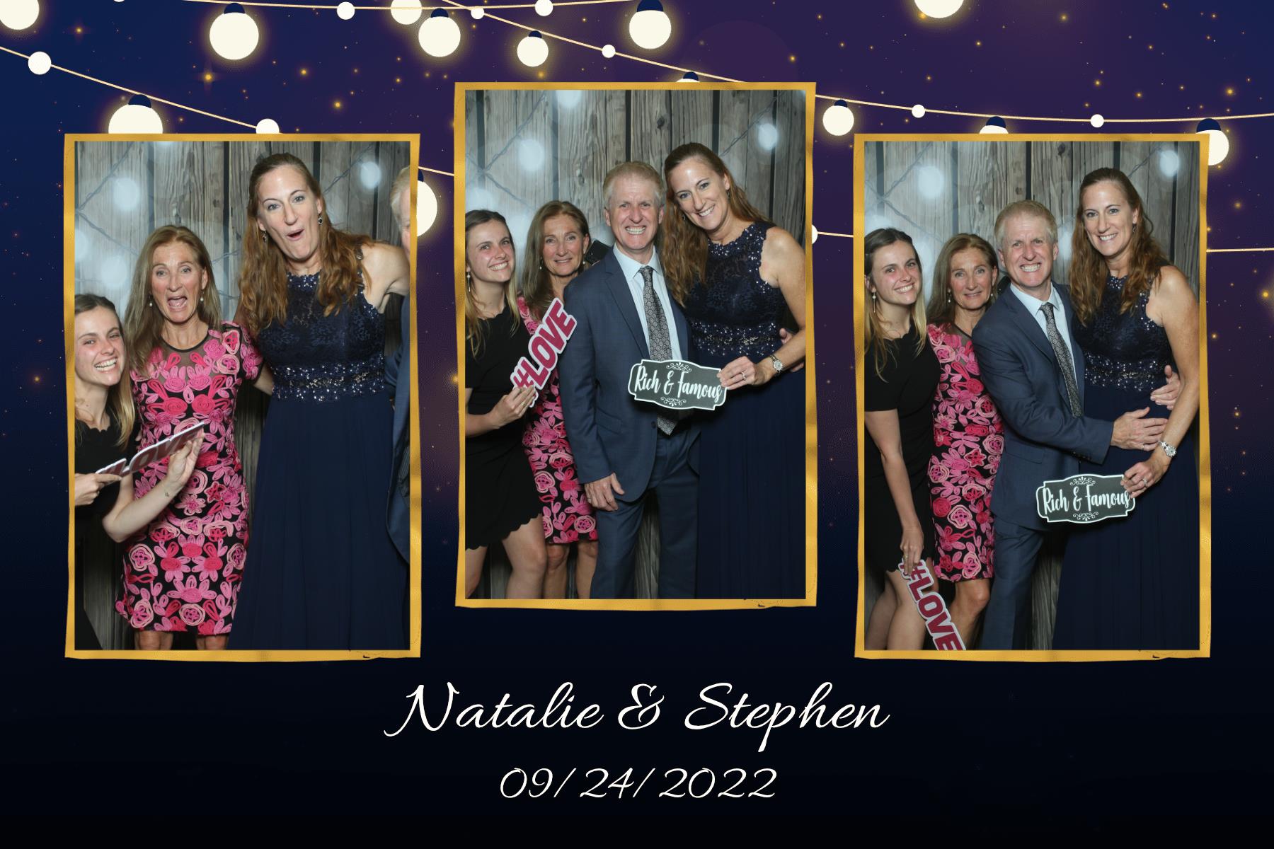 Natalie & Stephen | View more photos from the event at gallery.myselfiemirror.ca/u/romanmyselfiemirrorca/Natalie-Stephen