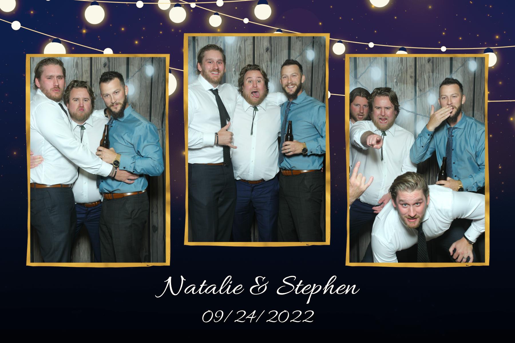 Natalie & Stephen | View more photos from the event at gallery.myselfiemirror.ca/u/romanmyselfiemirrorca/Natalie-Stephen