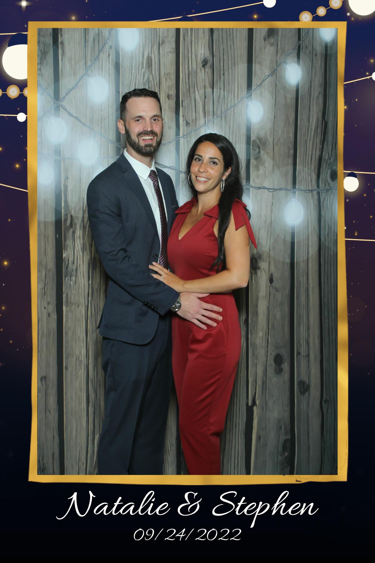 Natalie & Stephen | View more photos from the event at gallery.myselfiemirror.ca/u/romanmyselfiemirrorca/Natalie-Stephen