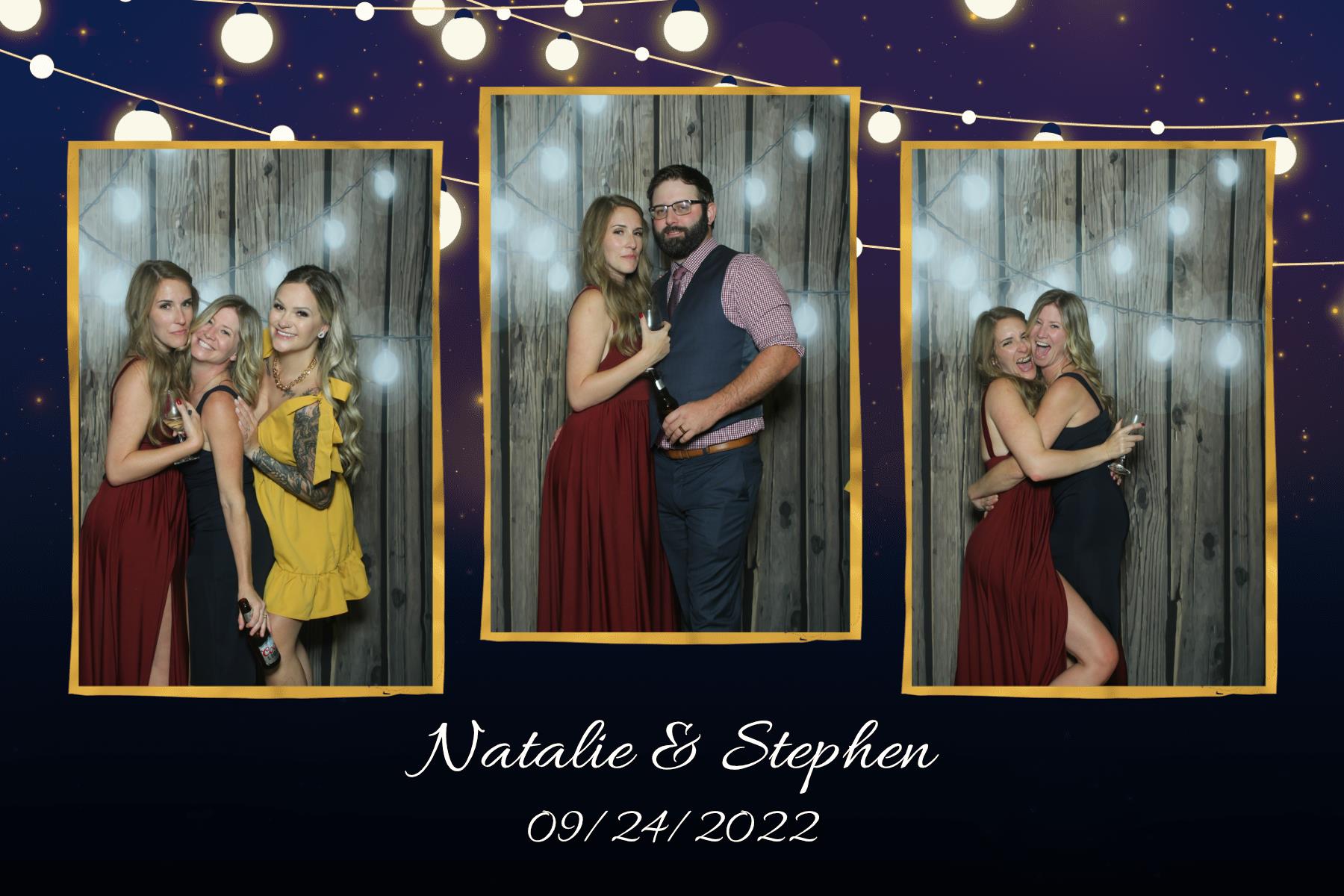 Natalie & Stephen | View more photos from the event at gallery.myselfiemirror.ca/u/romanmyselfiemirrorca/Natalie-Stephen