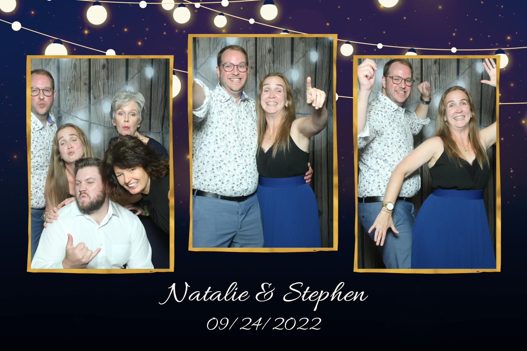 Natalie & Stephen | View more photos from the event at gallery.myselfiemirror.ca/u/romanmyselfiemirrorca/Natalie-Stephen