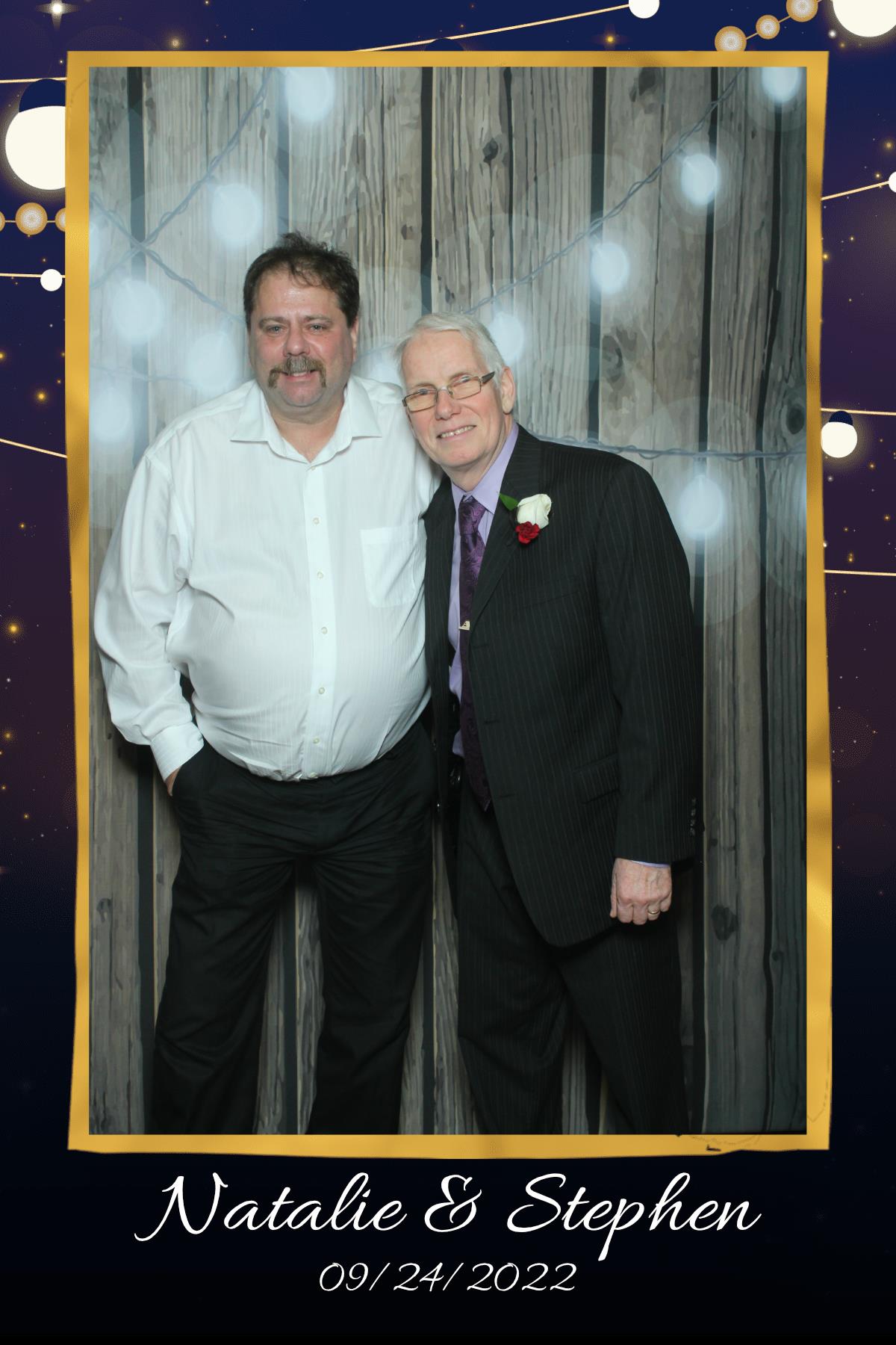 Natalie & Stephen | View more photos from the event at gallery.myselfiemirror.ca/u/romanmyselfiemirrorca/Natalie-Stephen