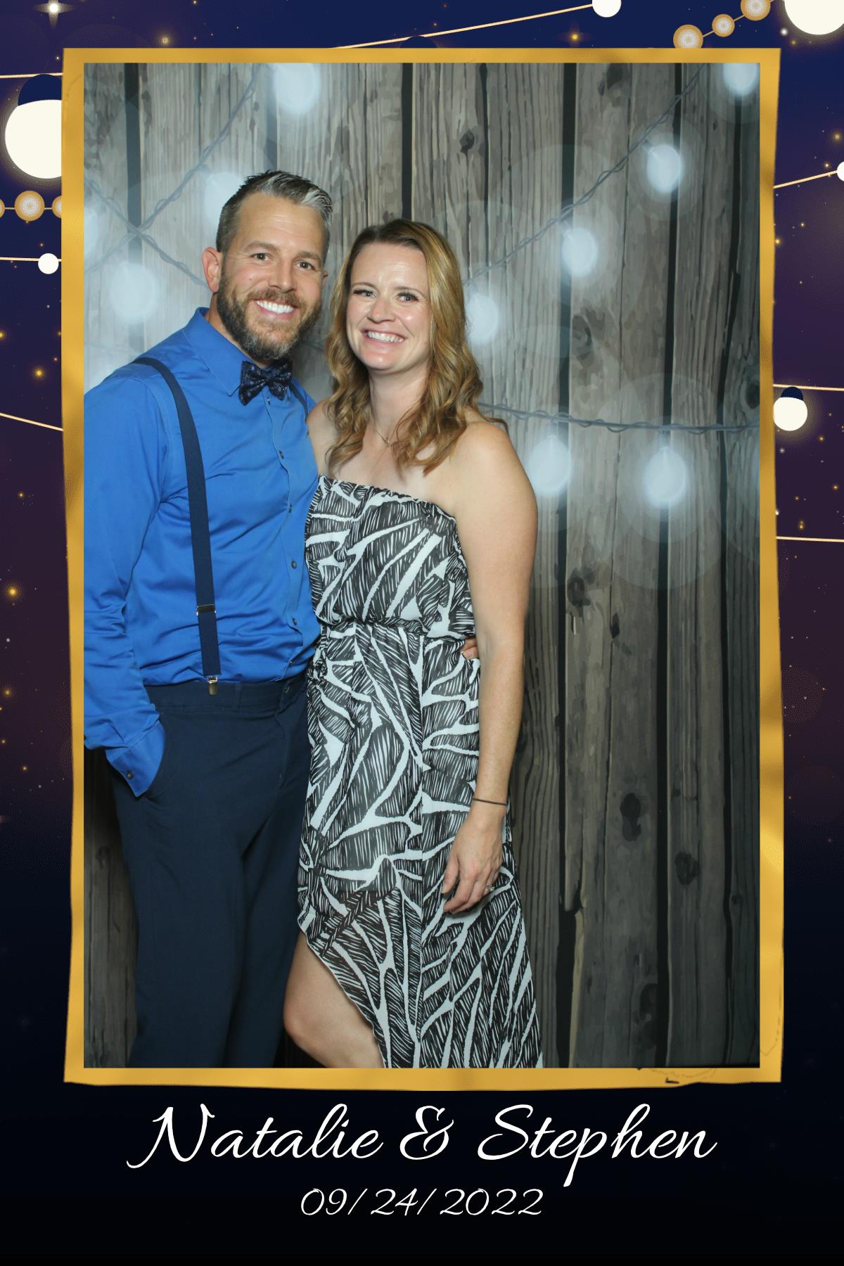 Natalie & Stephen | View more photos from the event at gallery.myselfiemirror.ca/u/romanmyselfiemirrorca/Natalie-Stephen