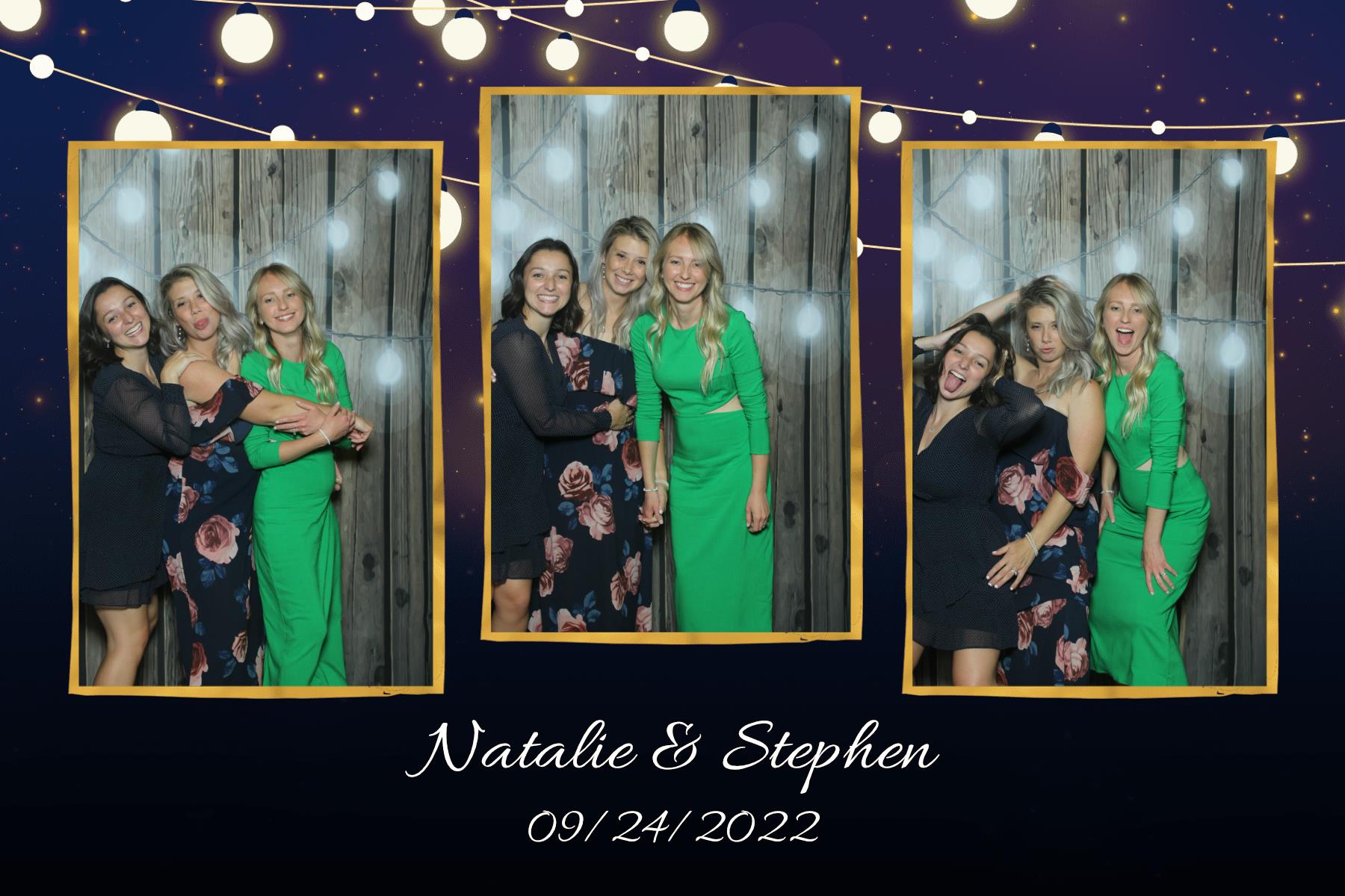 Natalie & Stephen | View more photos from the event at gallery.myselfiemirror.ca/u/romanmyselfiemirrorca/Natalie-Stephen