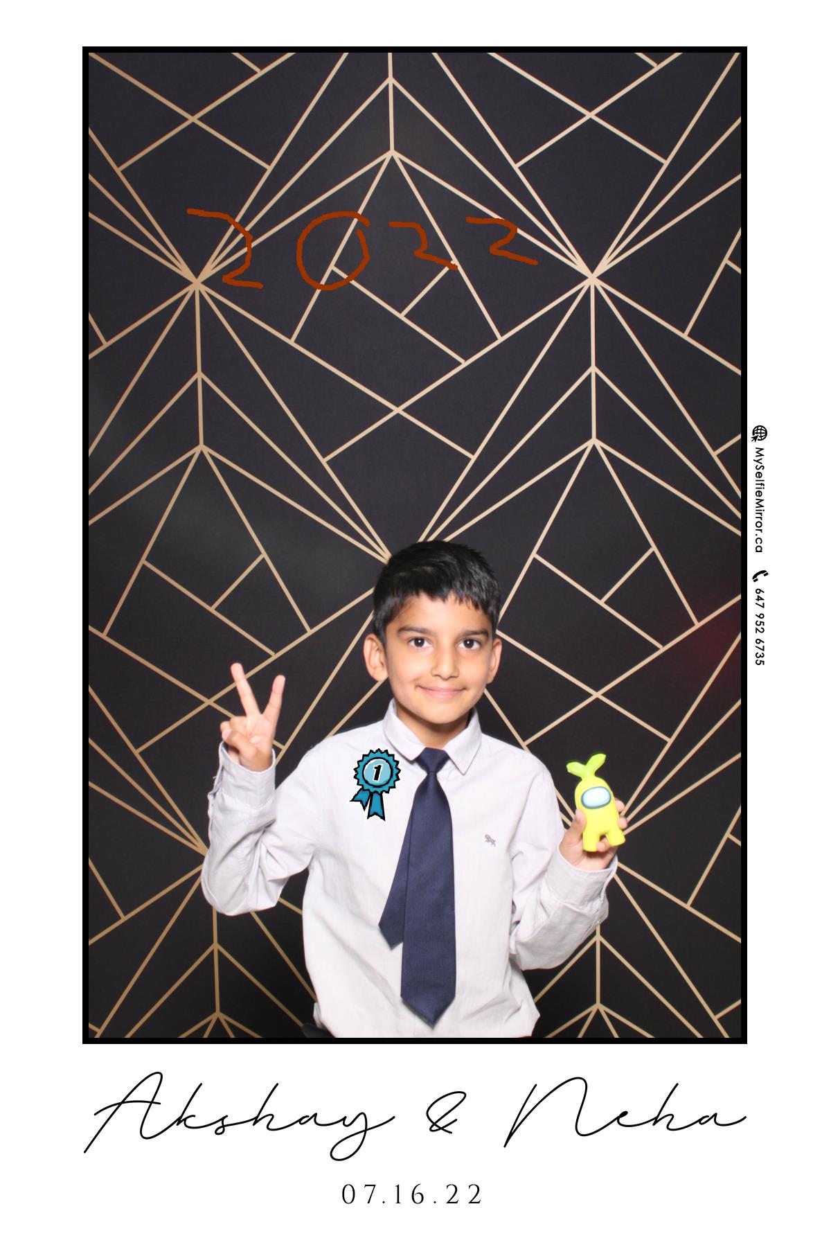 Neha & Akshay | View more photos from the event at gallery.myselfiemirror.ca/u/romanmyselfiemirrorca/Neha-Akshay