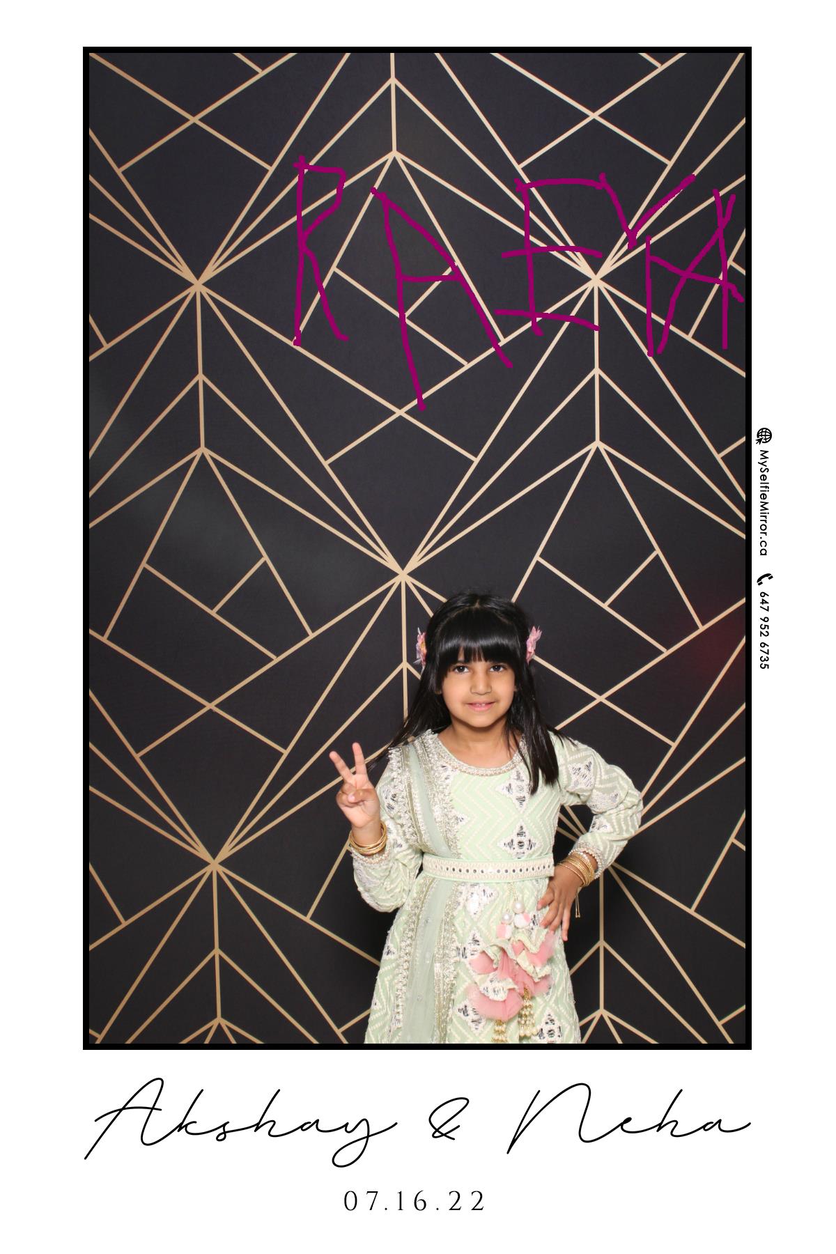 Neha & Akshay | View more photos from the event at gallery.myselfiemirror.ca/u/romanmyselfiemirrorca/Neha-Akshay