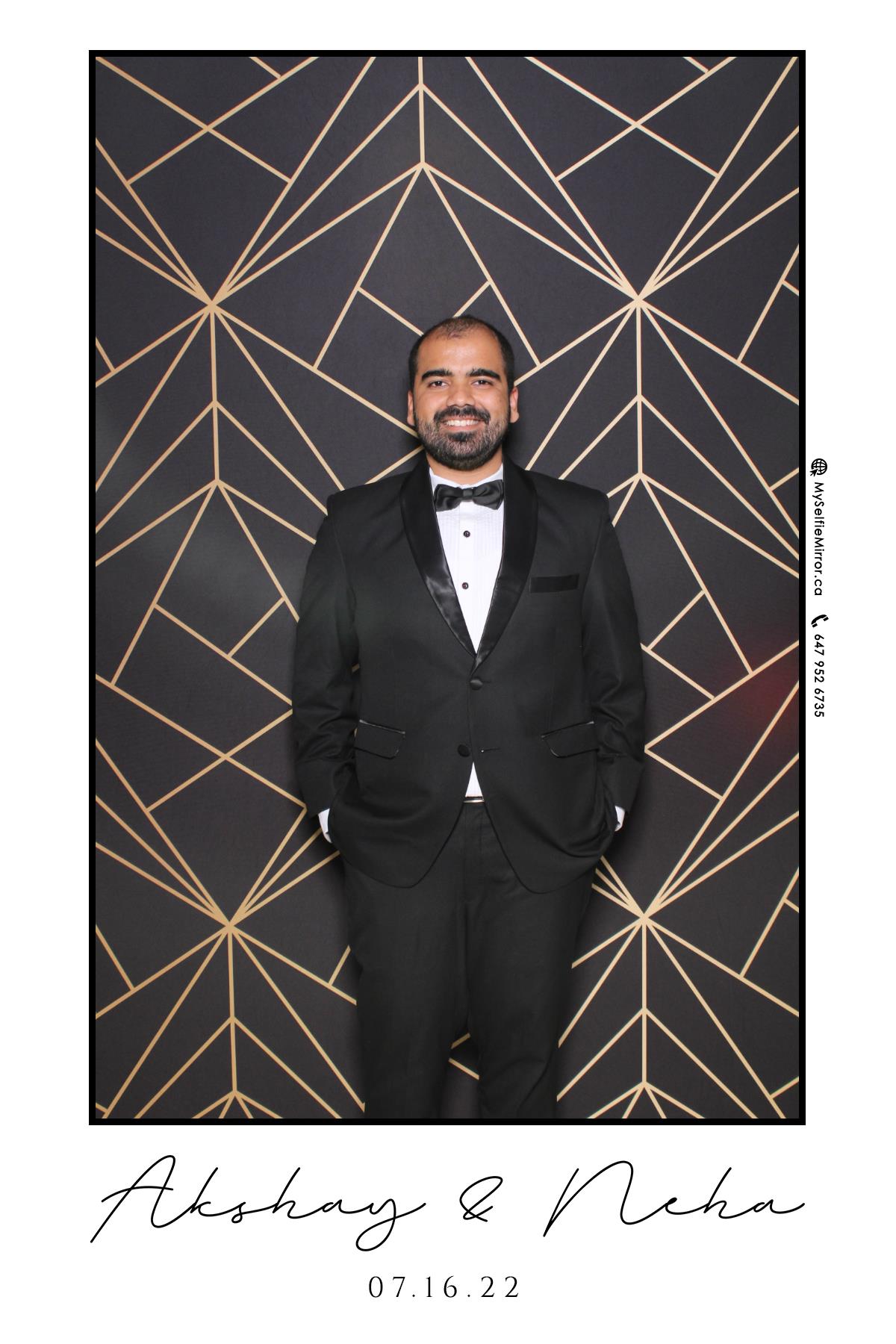 Neha & Akshay | View more photos from the event at gallery.myselfiemirror.ca/u/romanmyselfiemirrorca/Neha-Akshay