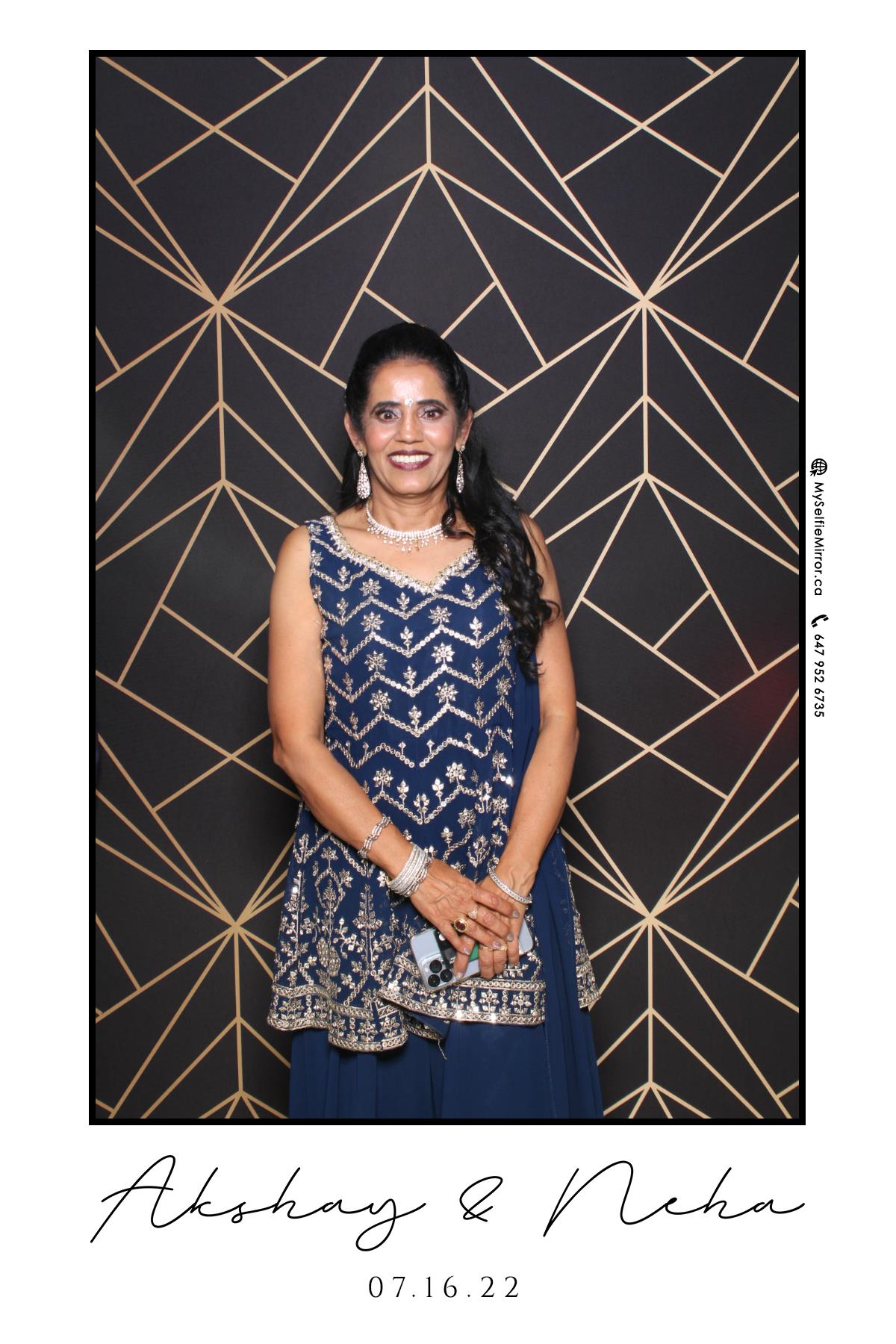 Neha & Akshay | View more photos from the event at gallery.myselfiemirror.ca/u/romanmyselfiemirrorca/Neha-Akshay