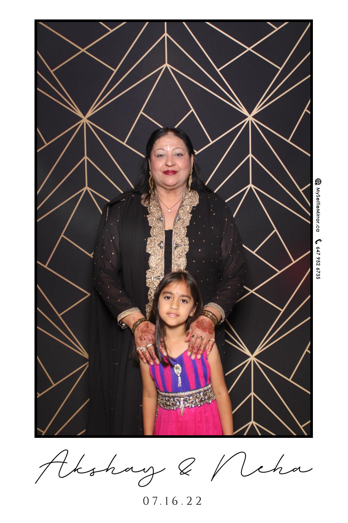 Neha & Akshay | View more photos from the event at gallery.myselfiemirror.ca/u/romanmyselfiemirrorca/Neha-Akshay