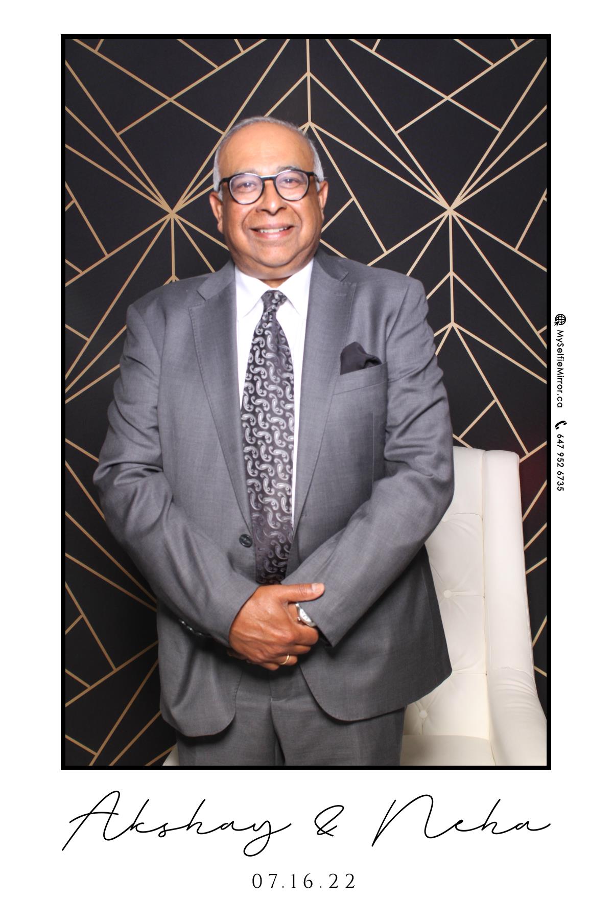 Neha & Akshay | View more photos from the event at gallery.myselfiemirror.ca/u/romanmyselfiemirrorca/Neha-Akshay