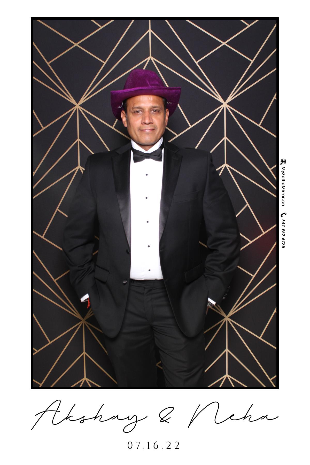 Neha & Akshay | View more photos from the event at gallery.myselfiemirror.ca/u/romanmyselfiemirrorca/Neha-Akshay